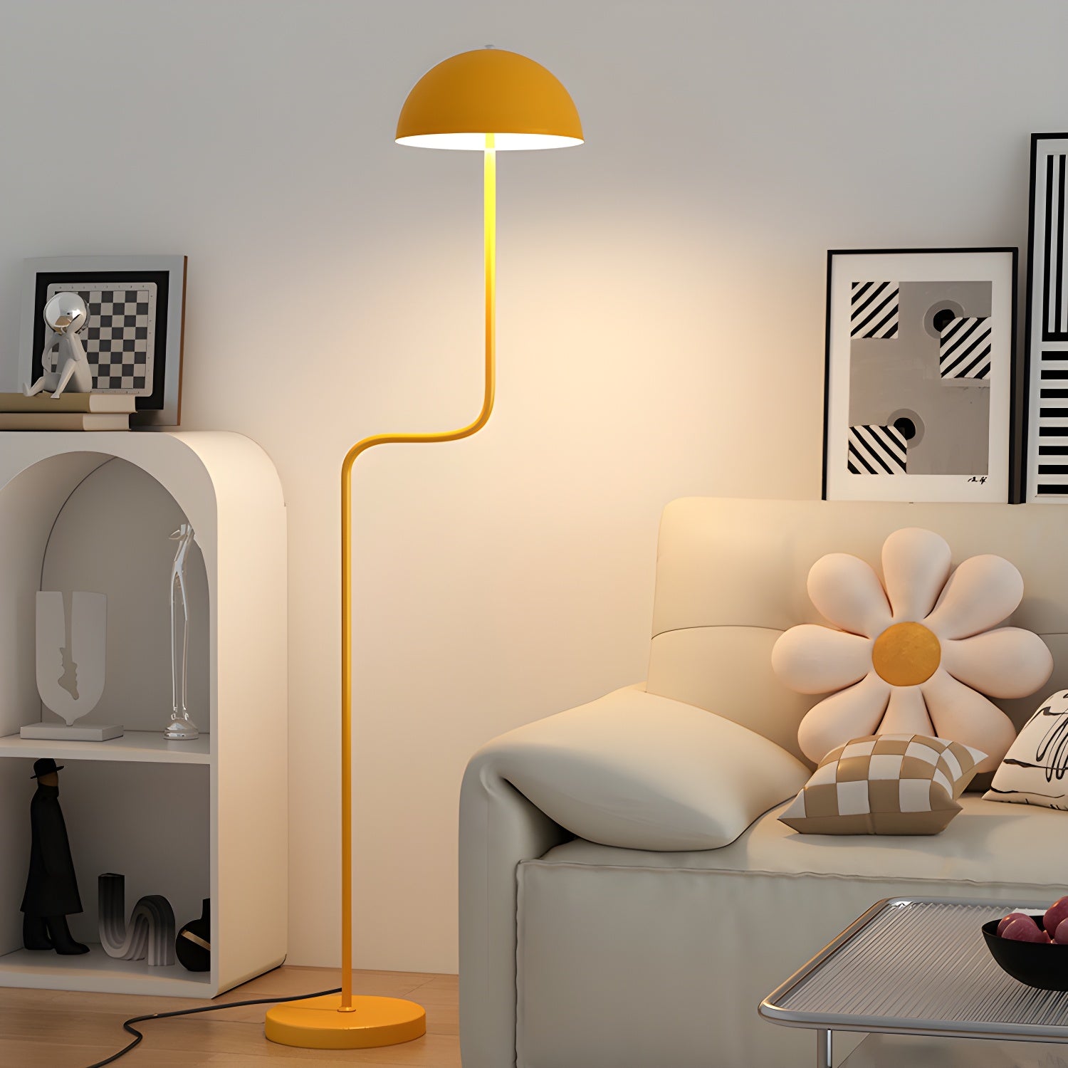 Verdant Arc Floor Lamp - Lumpaz