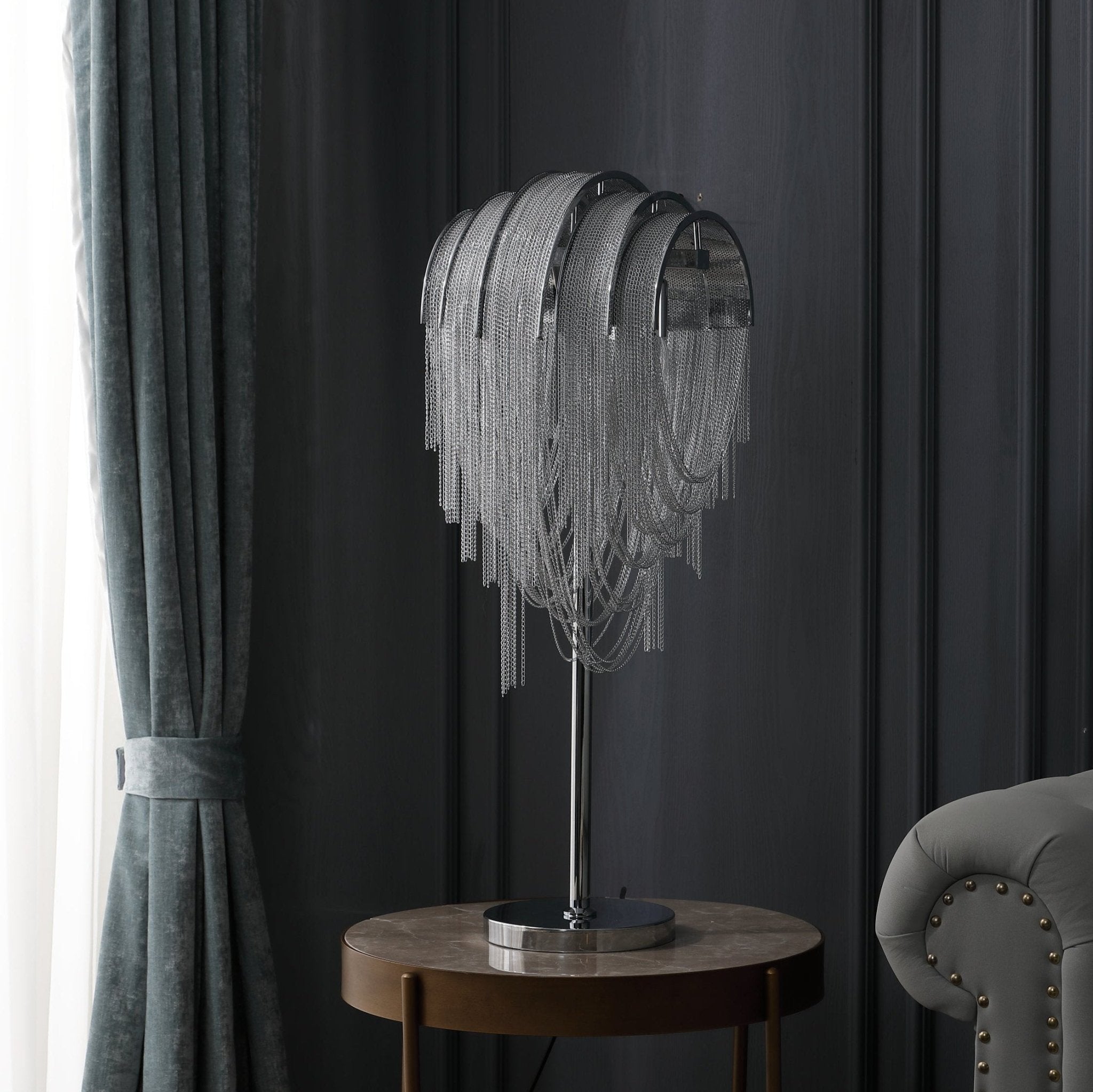 Chains Tassel Table Lamp - Lumpaz