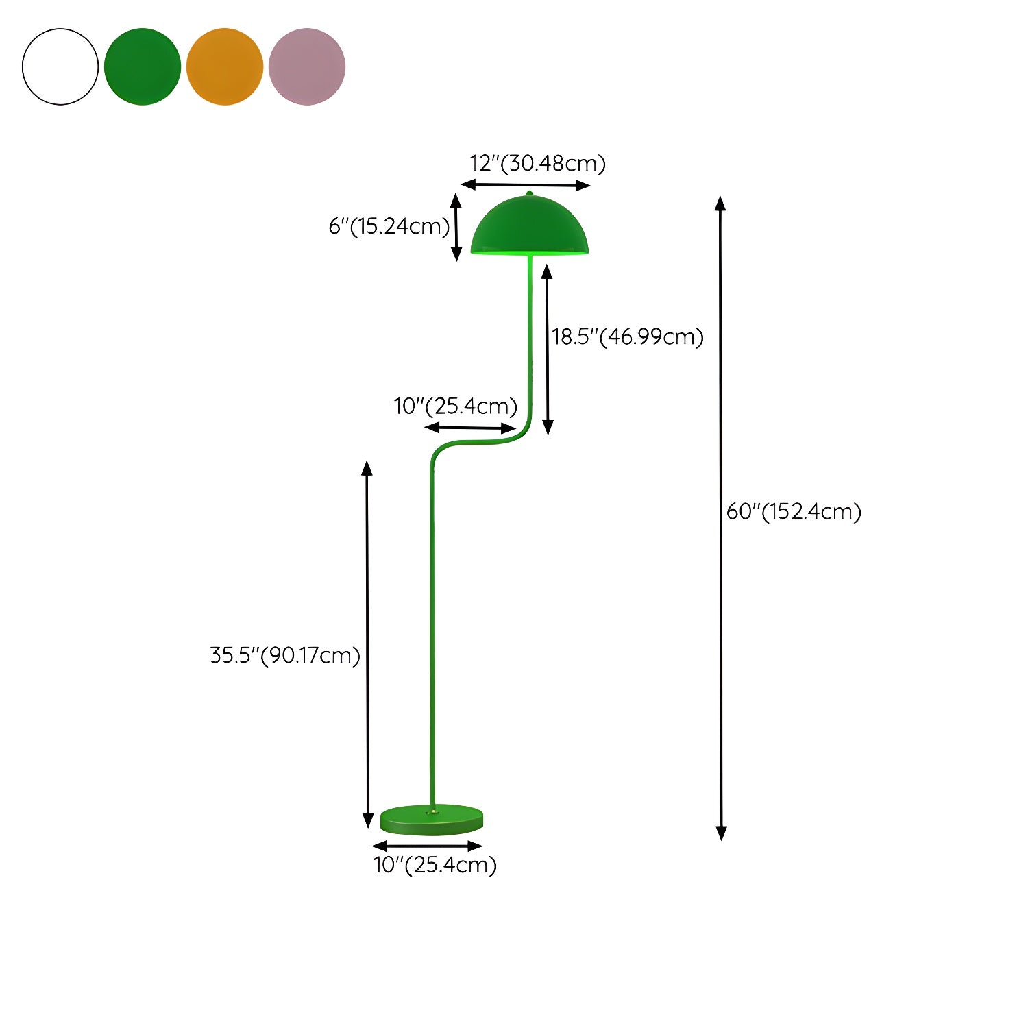 Verdant Arc Floor Lamp - Lumpaz
