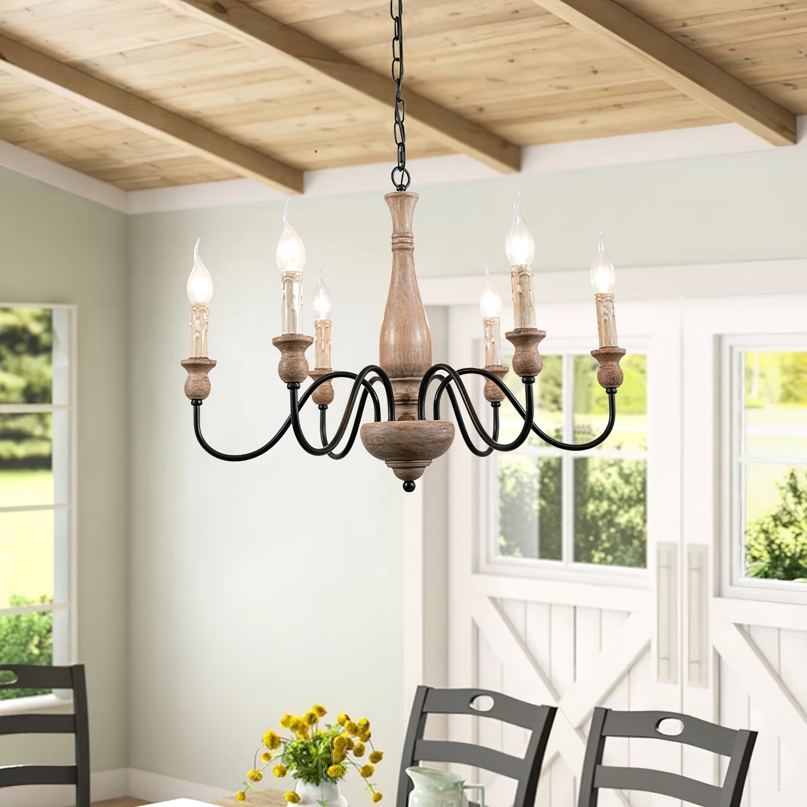 Willowbrook Farmhouse Chandelier - Lumpaz