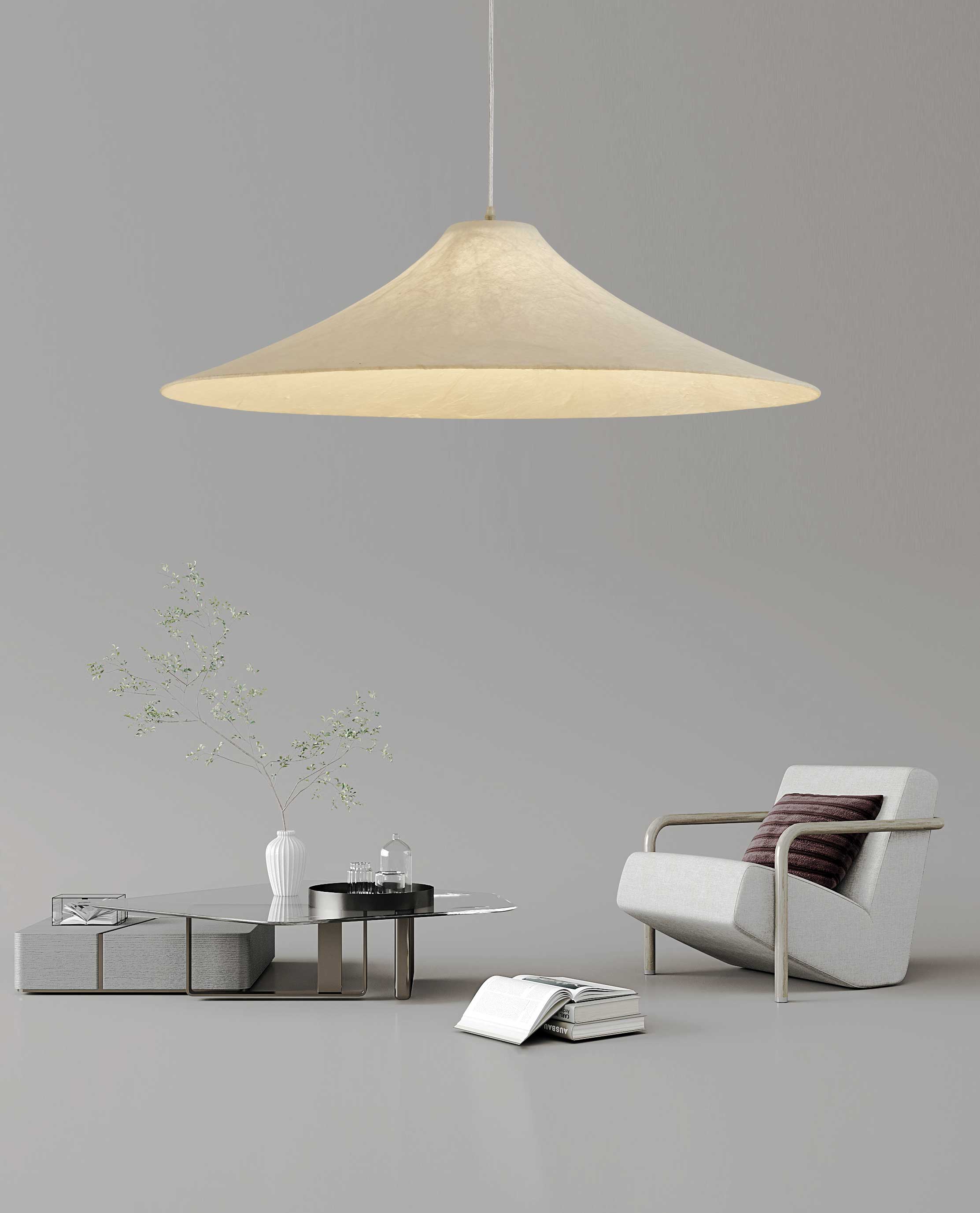 Nora Flat Pendant Lamp - Lumpaz