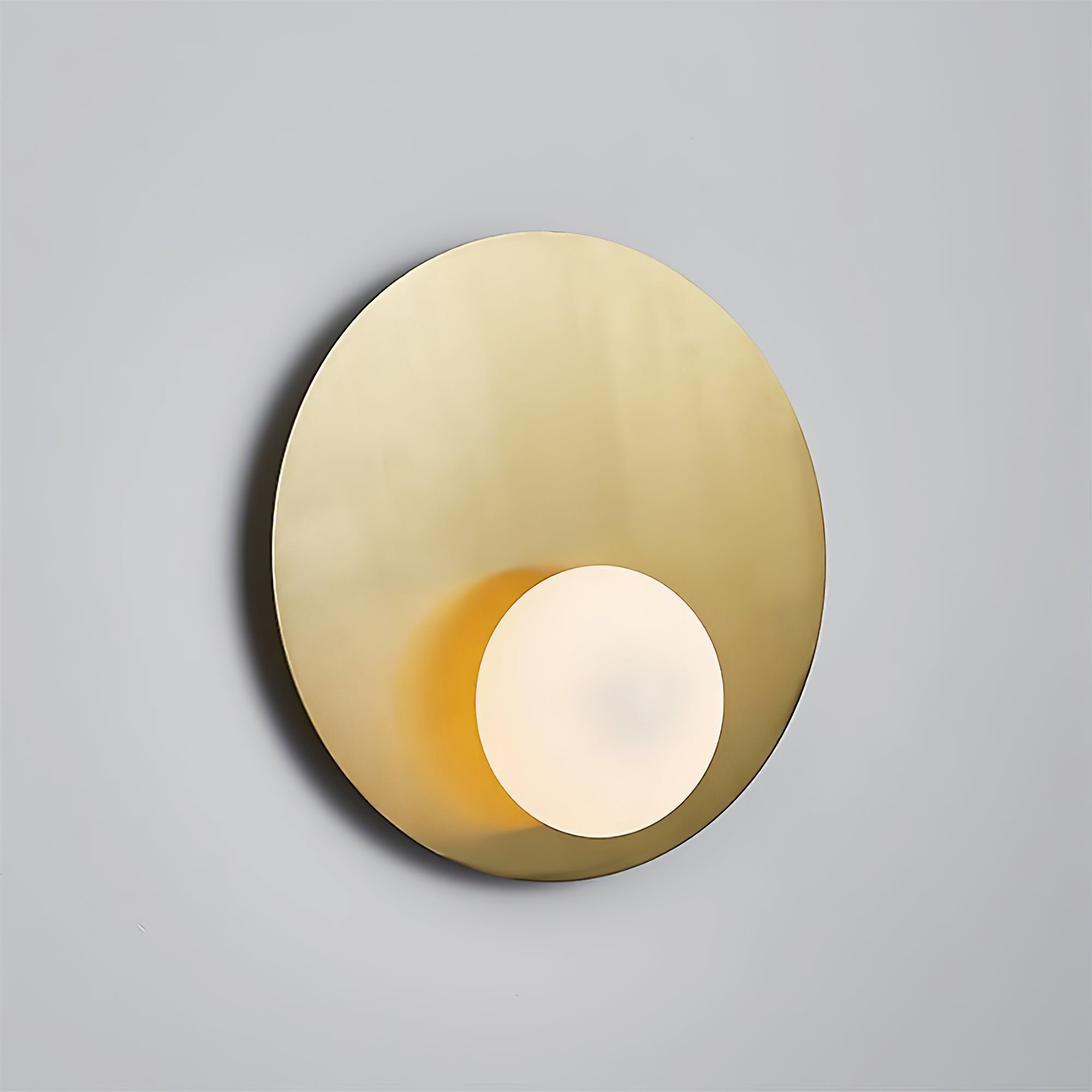 Nodes Angled Alabaster Wall Sconce - Lumpaz