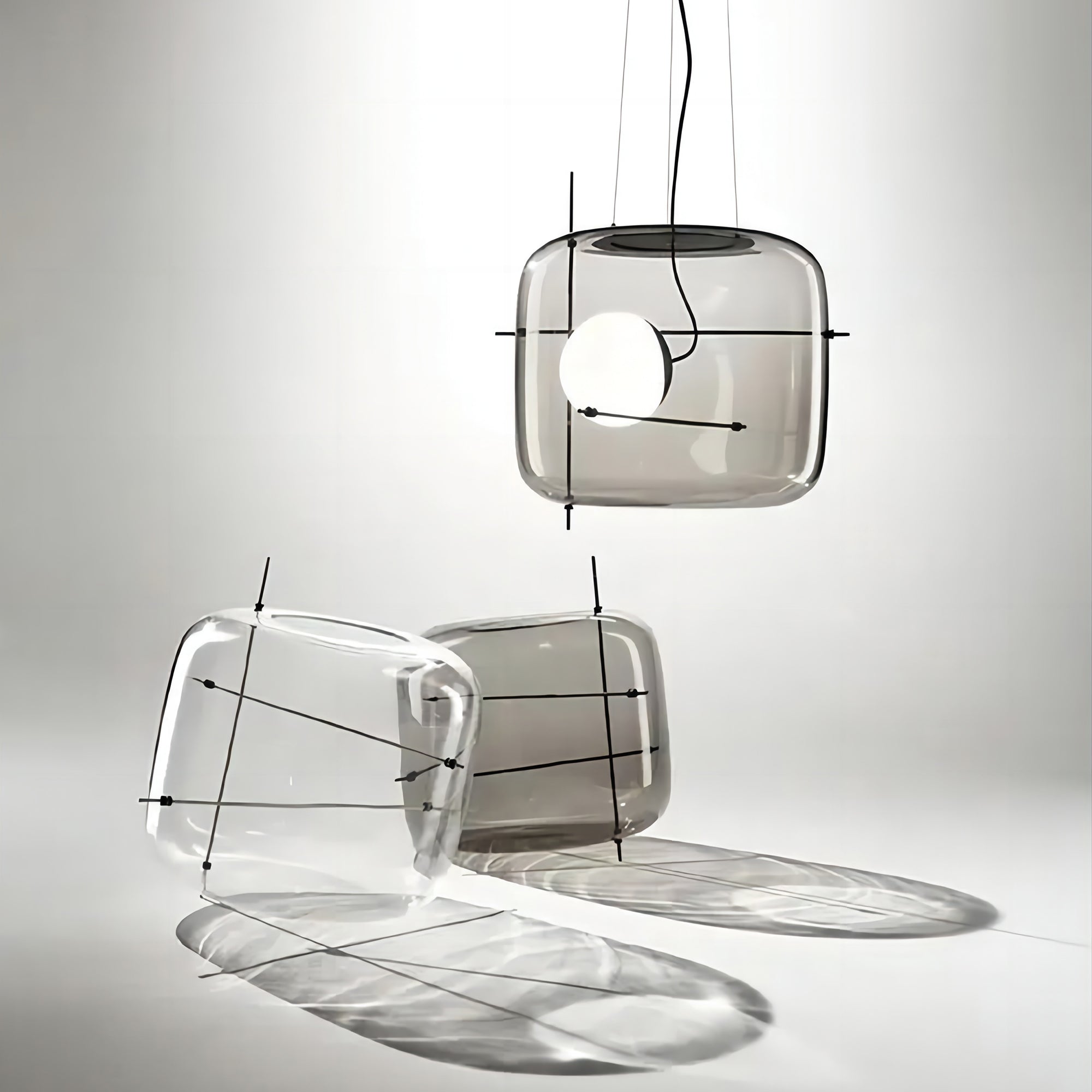Plot Glass Pendant Light - Lumpaz