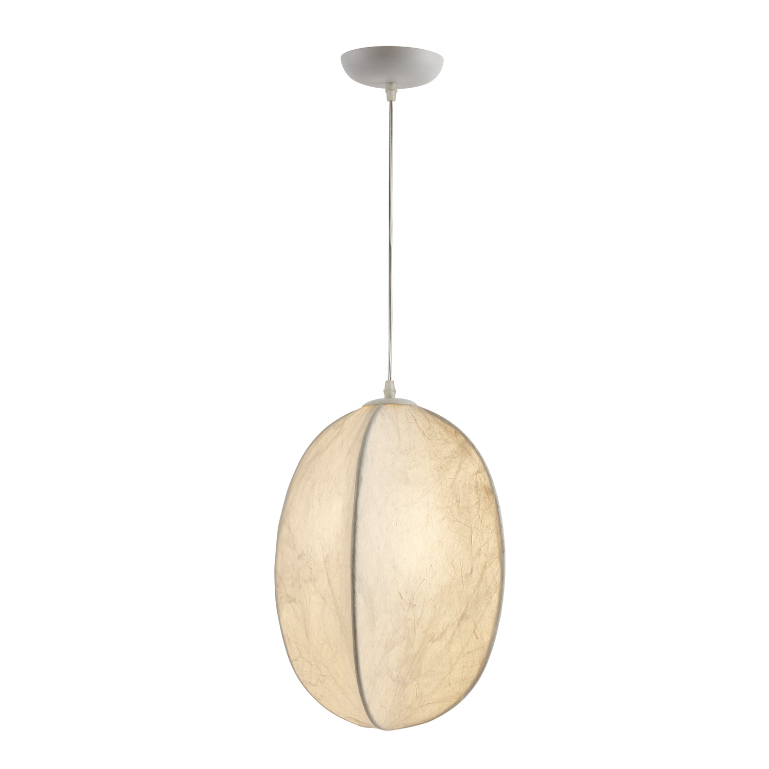 Lilian Silk Sphere Pendant Lamp - Lumpaz
