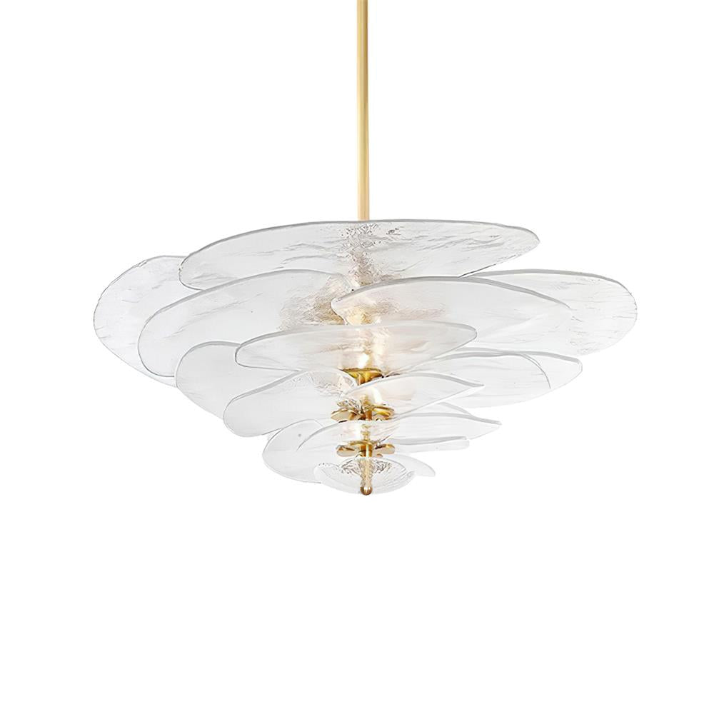 Golden Petals Murano Chandelier - Lumpaz
