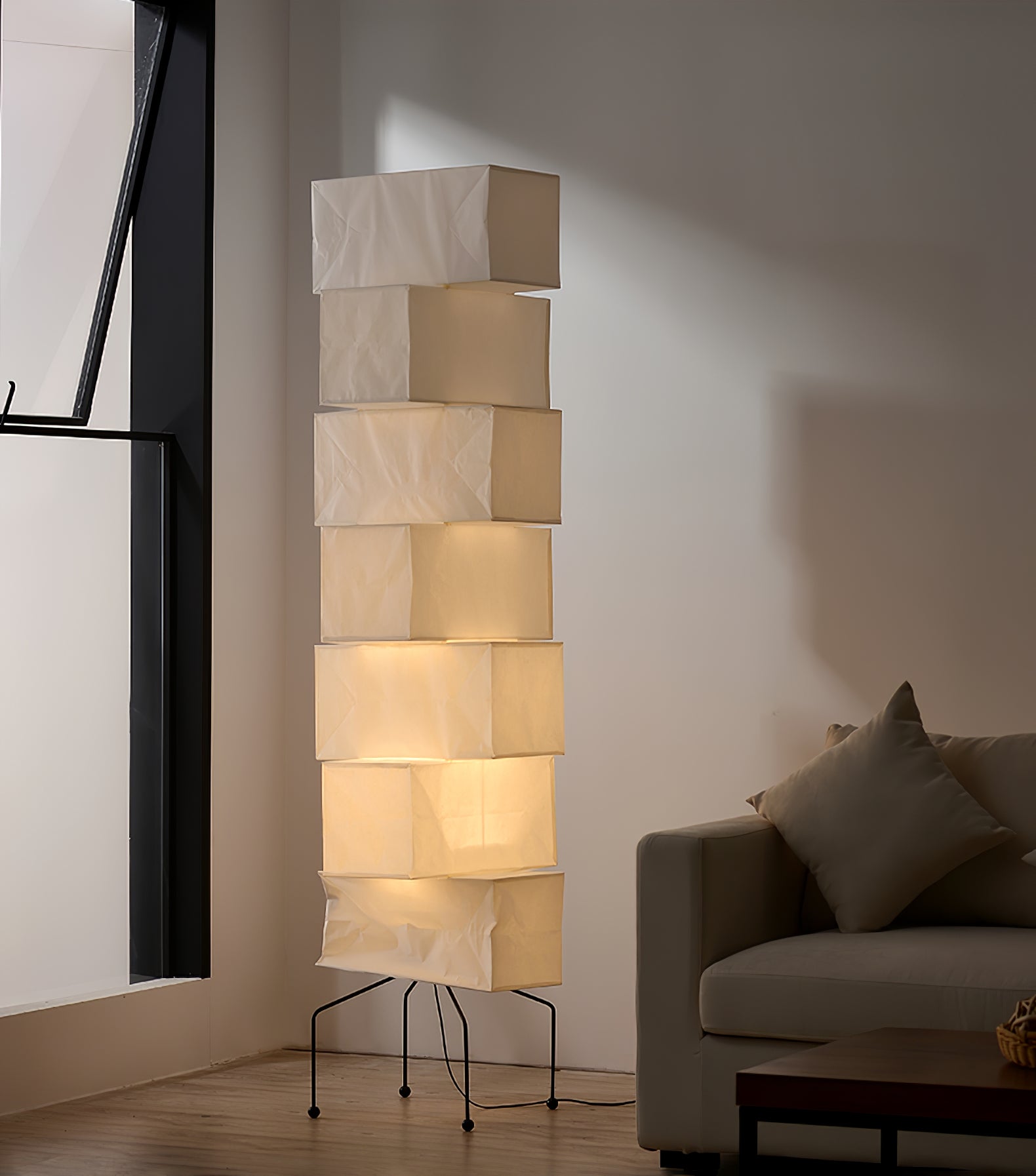 Lana Stacked Floor Lamp - Lumpaz