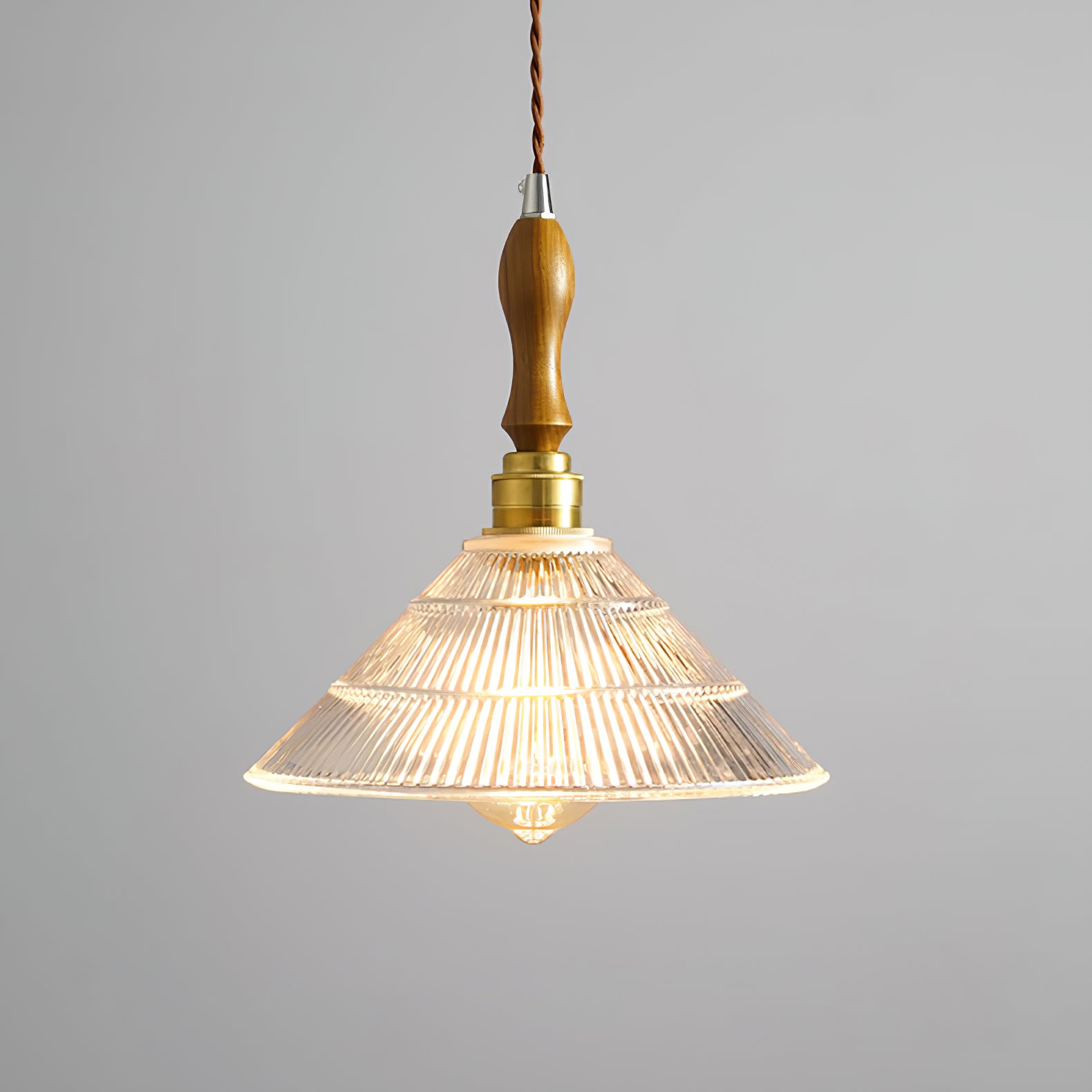 Vintage Ripple Pendant Lamp - Lumpaz