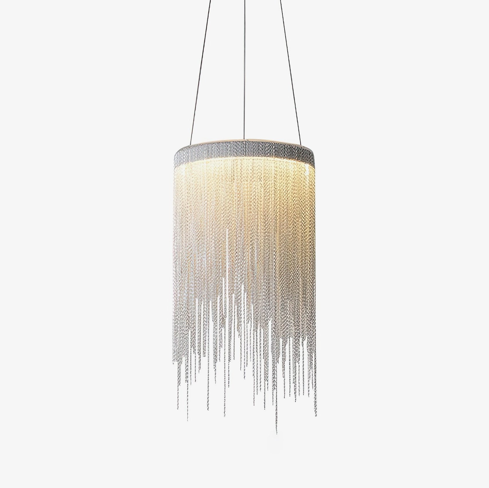 Aluminum Chain Tassel Pendant Light - Lumpaz