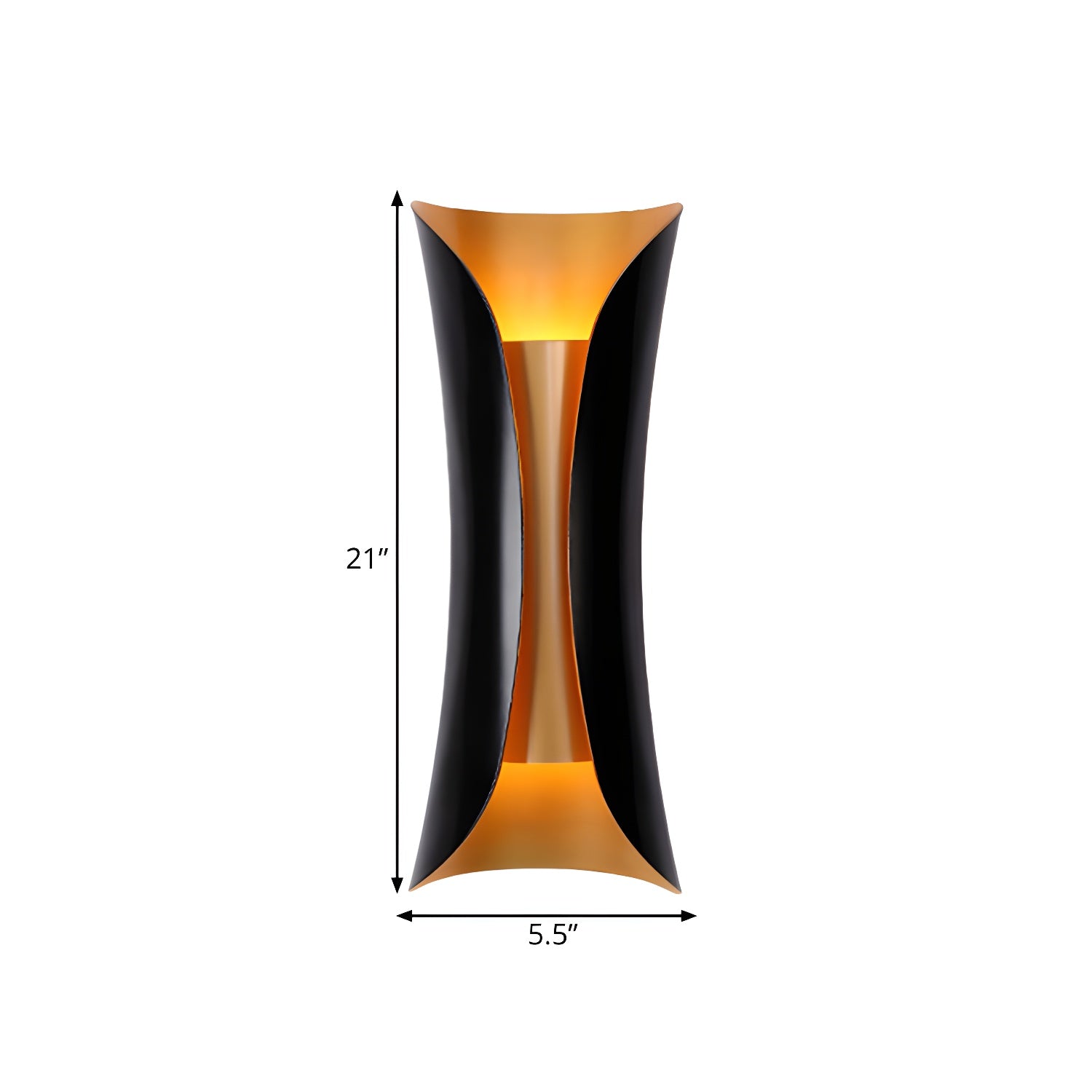 Flame Art Wall Sconce - Lumpaz