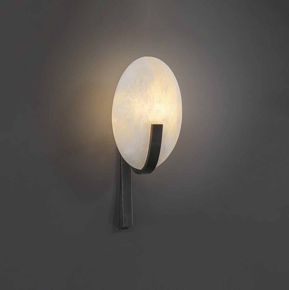 Alice Alabaster Plug-in Wall Lamp - Lumpaz
