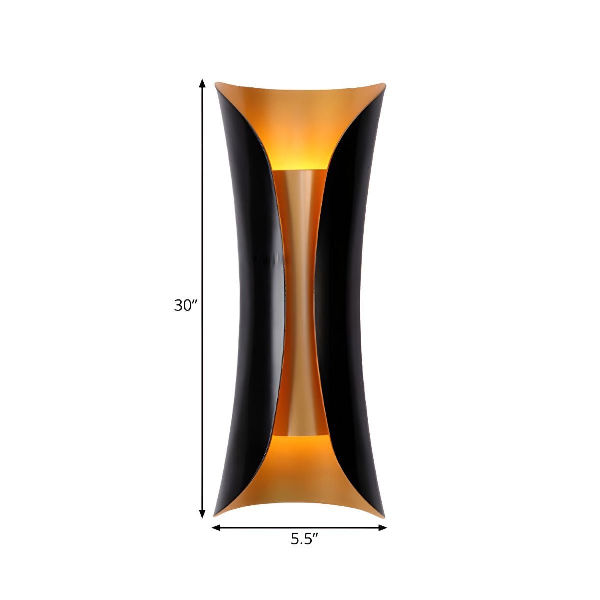 Flame Art Wall Sconce - Lumpaz