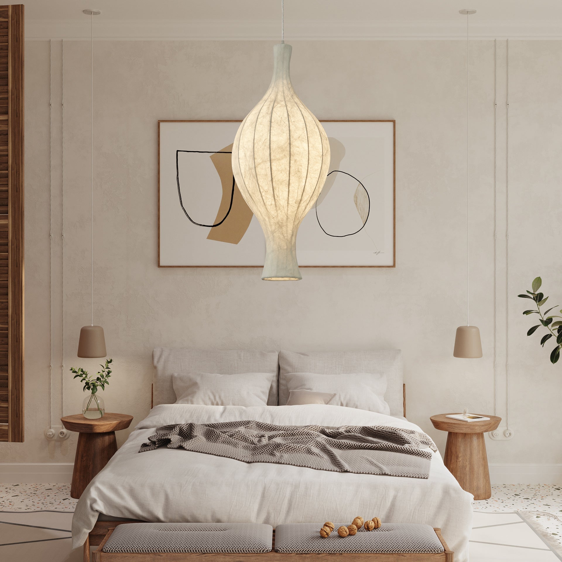 Ivy Teardrop Pendant Lamp - Lumpaz