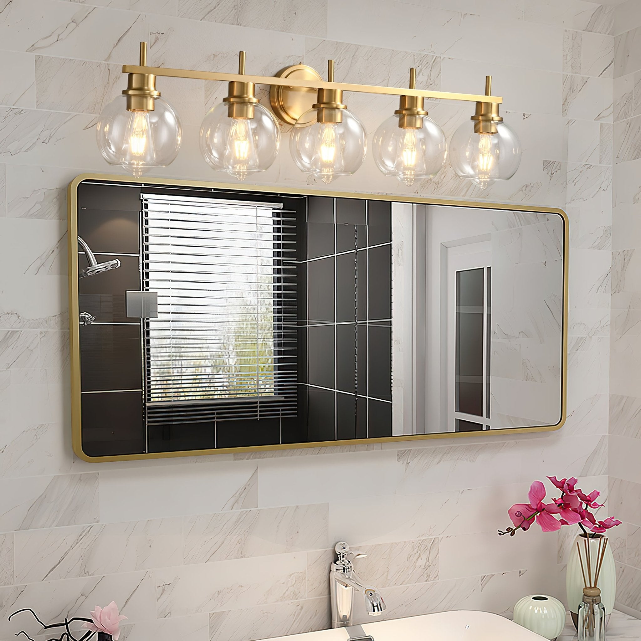 Paloma Bubble Vanity Wall Light - Lumpaz