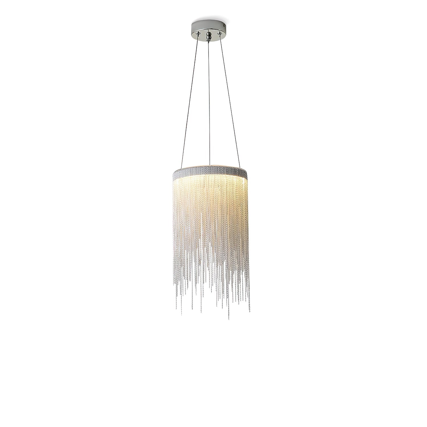 Aluminum Chain Tassel Pendant Light - Lumpaz