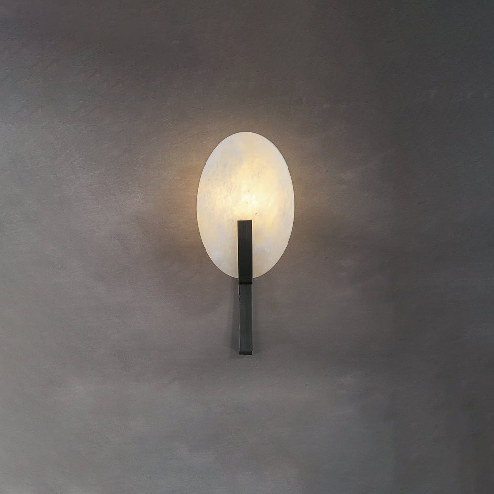 Alice Alabaster Plug-in Wall Lamp - Lumpaz