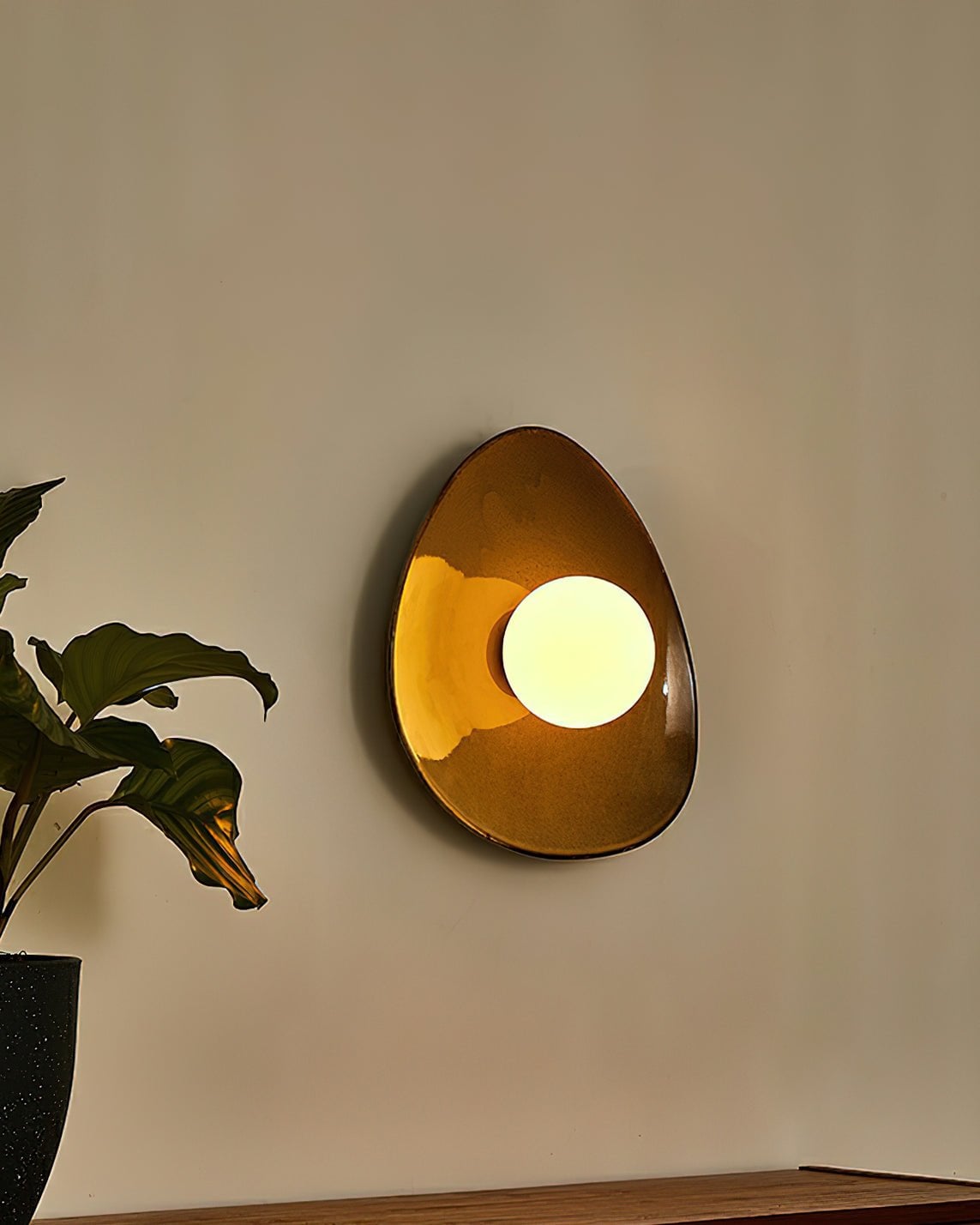 Pebble Disc Wall Light - Lumpaz