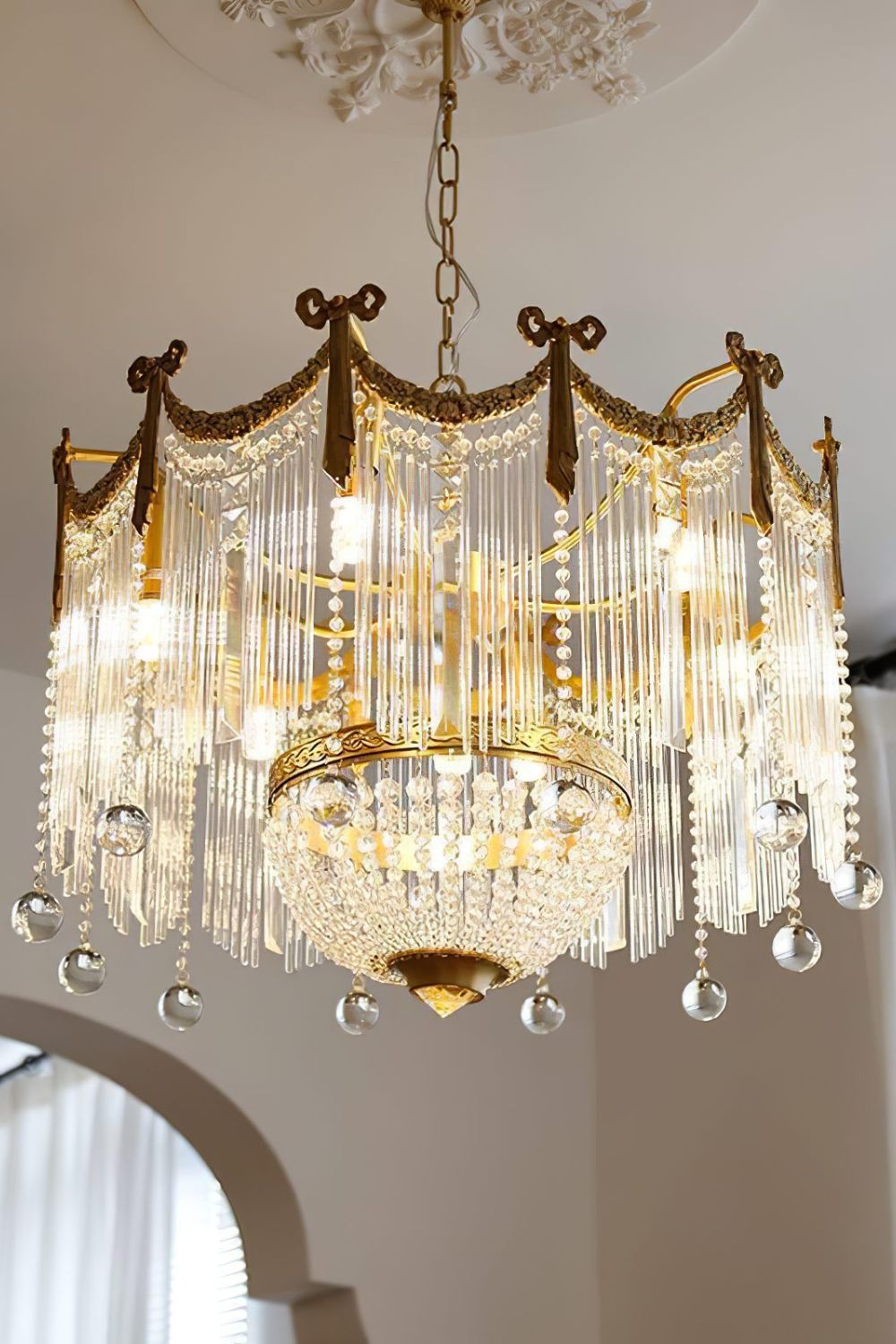 Evangeline Crystal Chandelier - Lumpaz