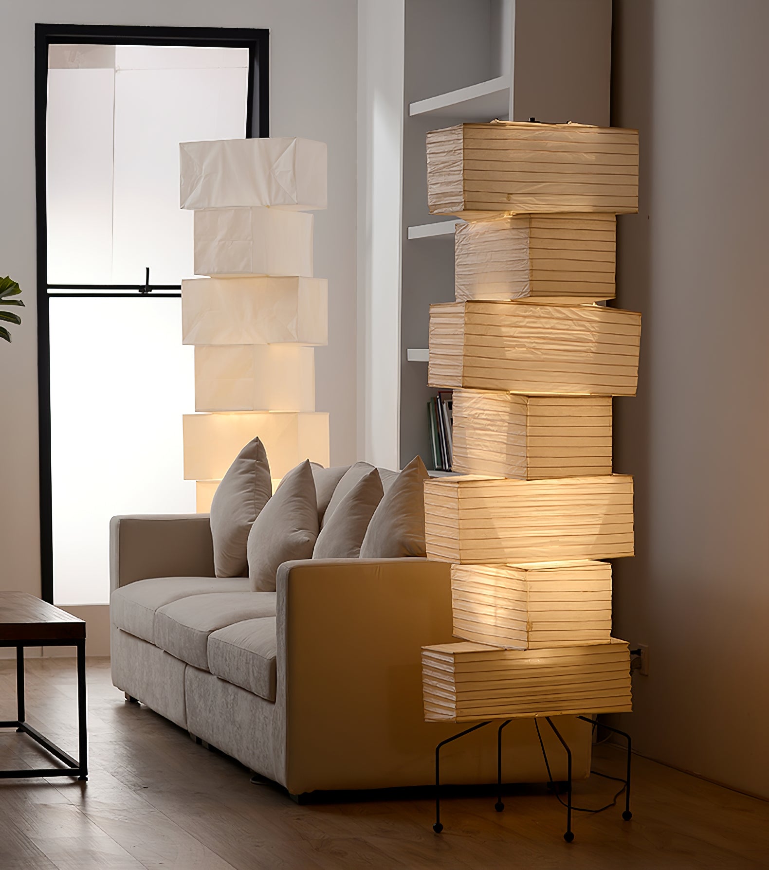 Lana Stacked Floor Lamp - Lumpaz