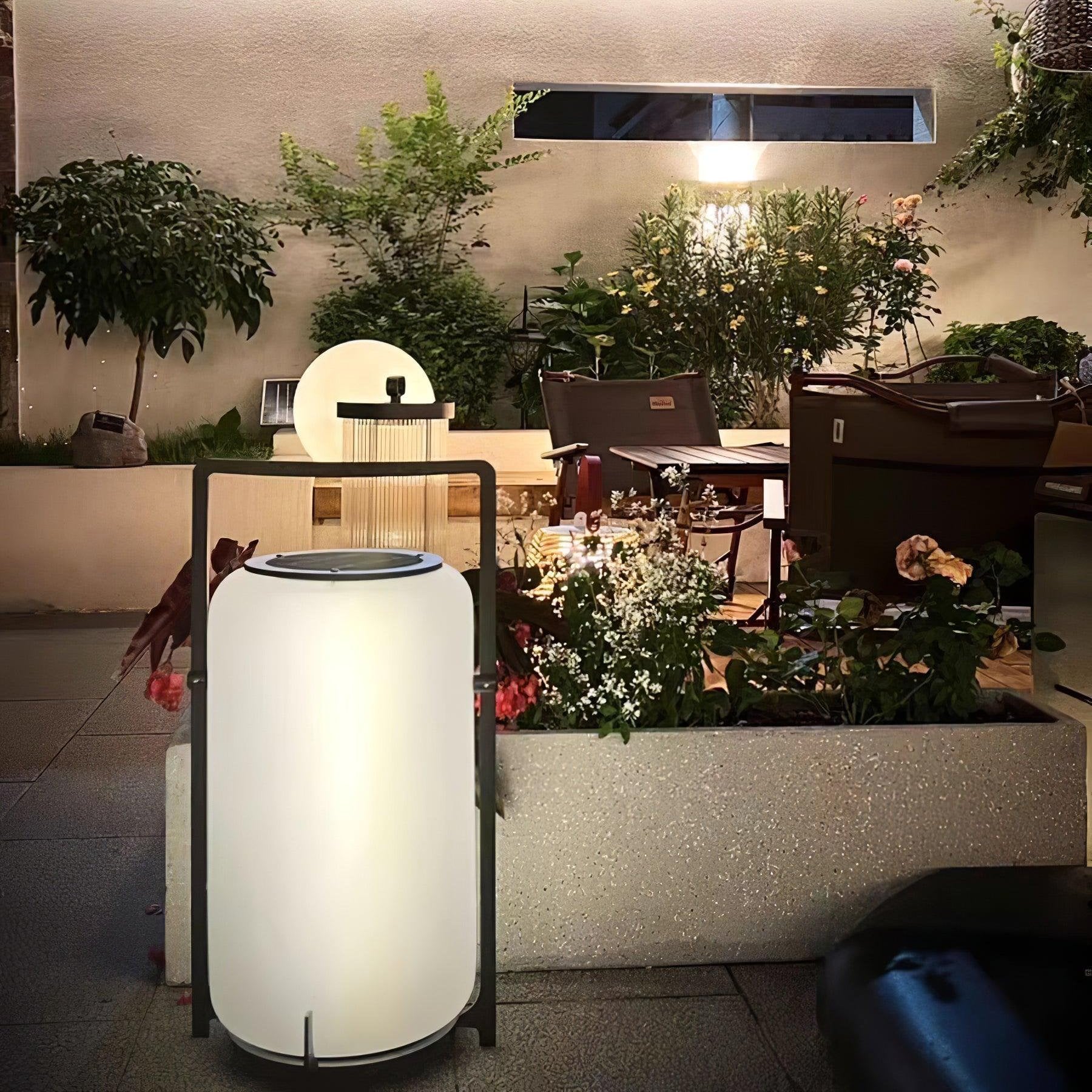 Twilight Lantern Solar Outdoor Table Lamp - Lumpaz