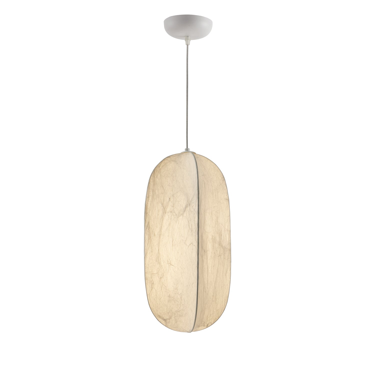 Lilian Silk Sphere Pendant Lamp - Lumpaz
