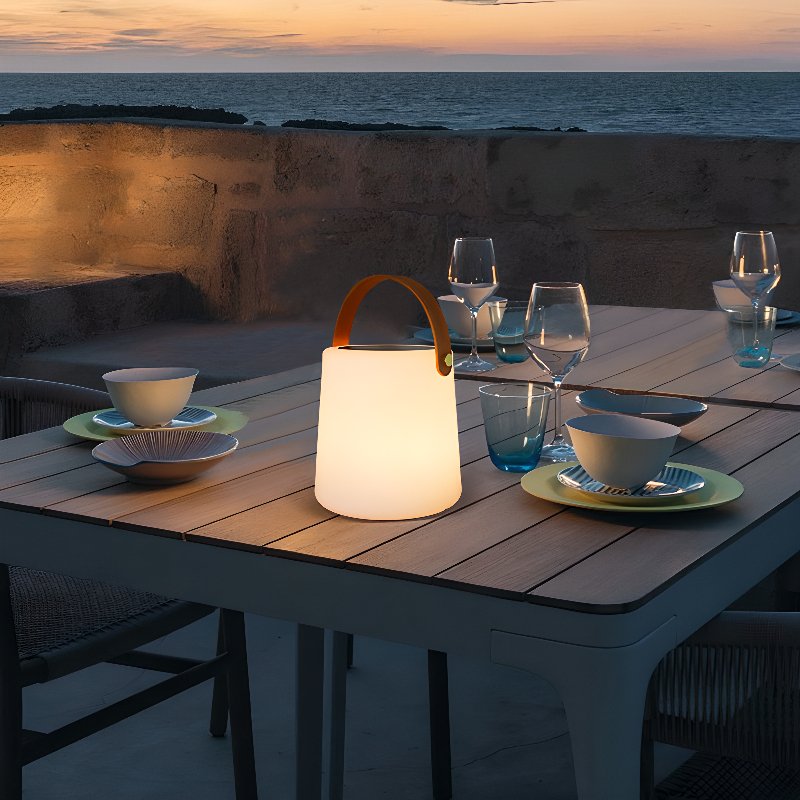 Elara Portable Lantern Table Lamp - Lumpaz