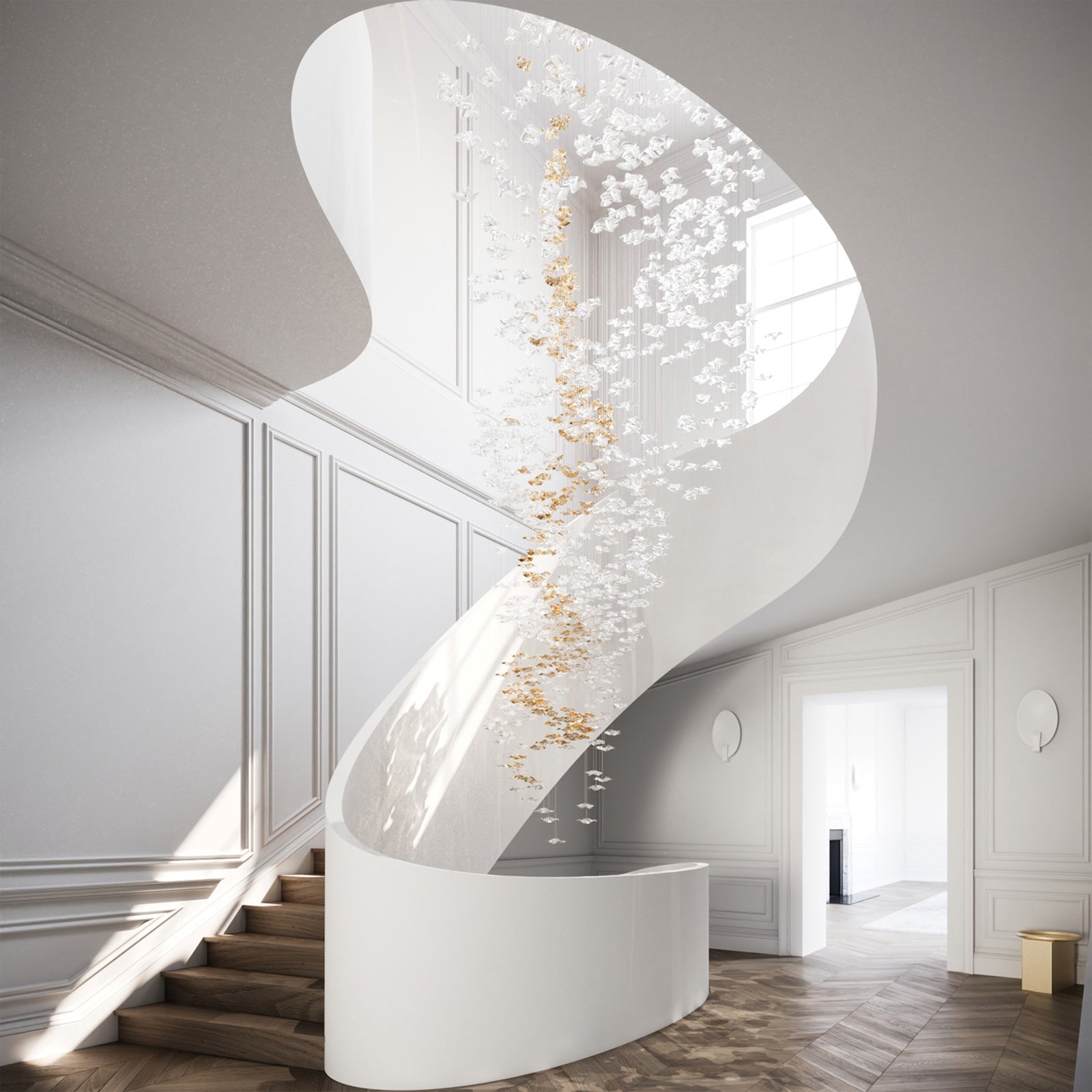 Tidal Stair Chandelier - Lumpaz