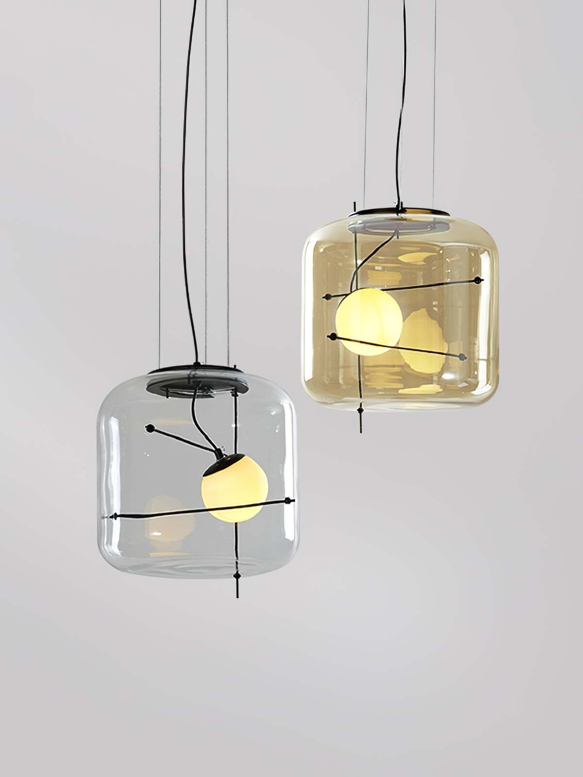 Plot Glass Pendant Light - Lumpaz