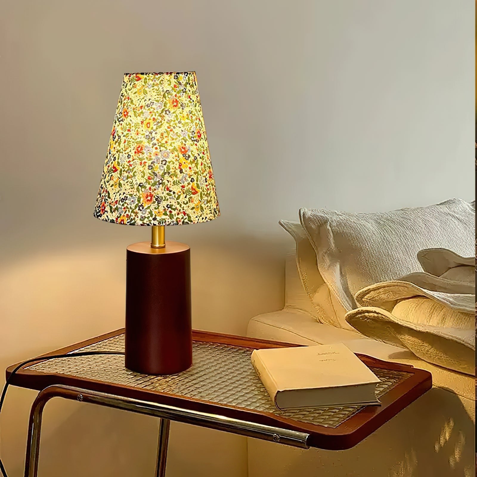 Elara Floral Glow Table Lamp - Lumpaz