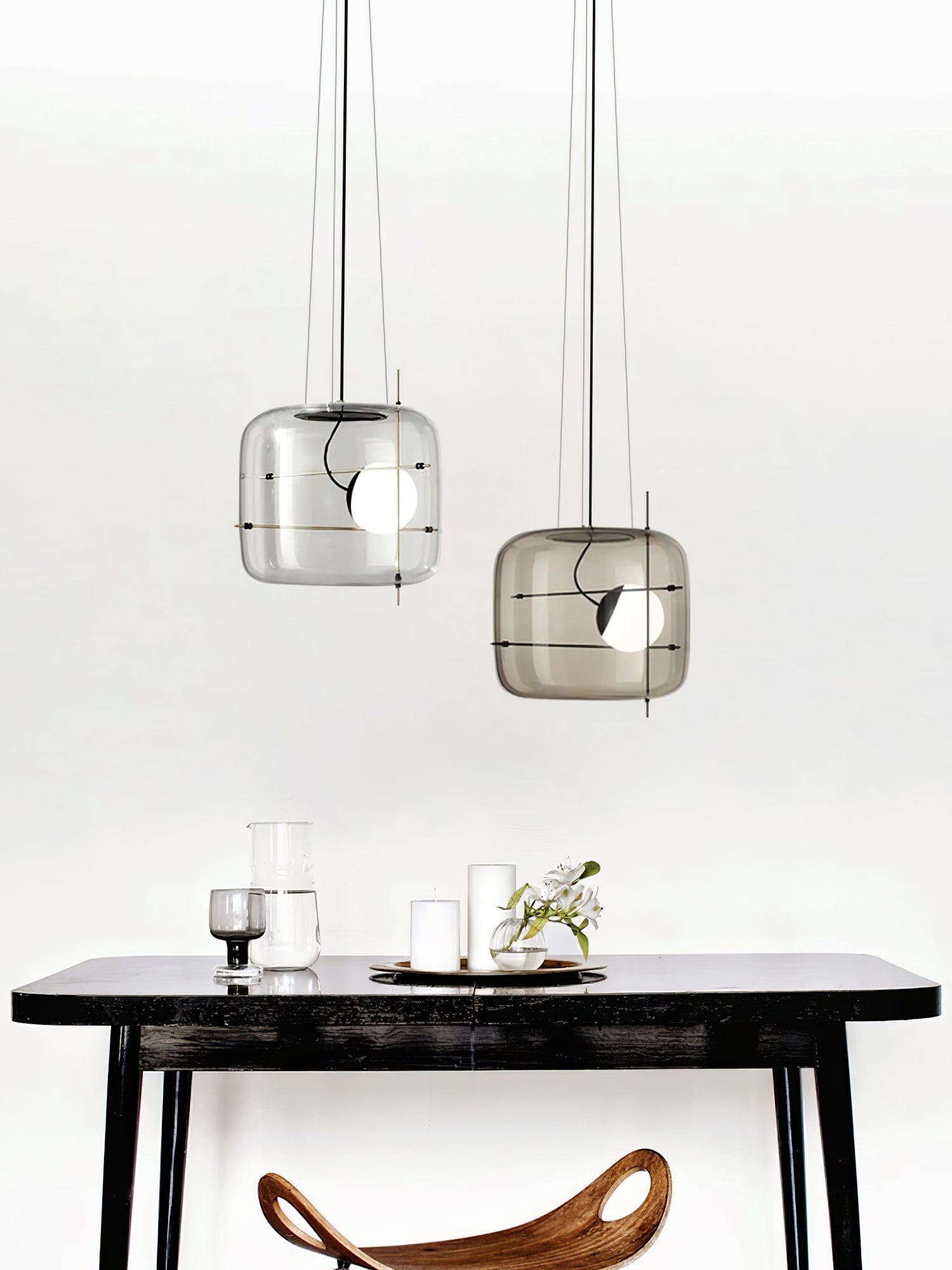 Plot Glass Pendant Light - Lumpaz