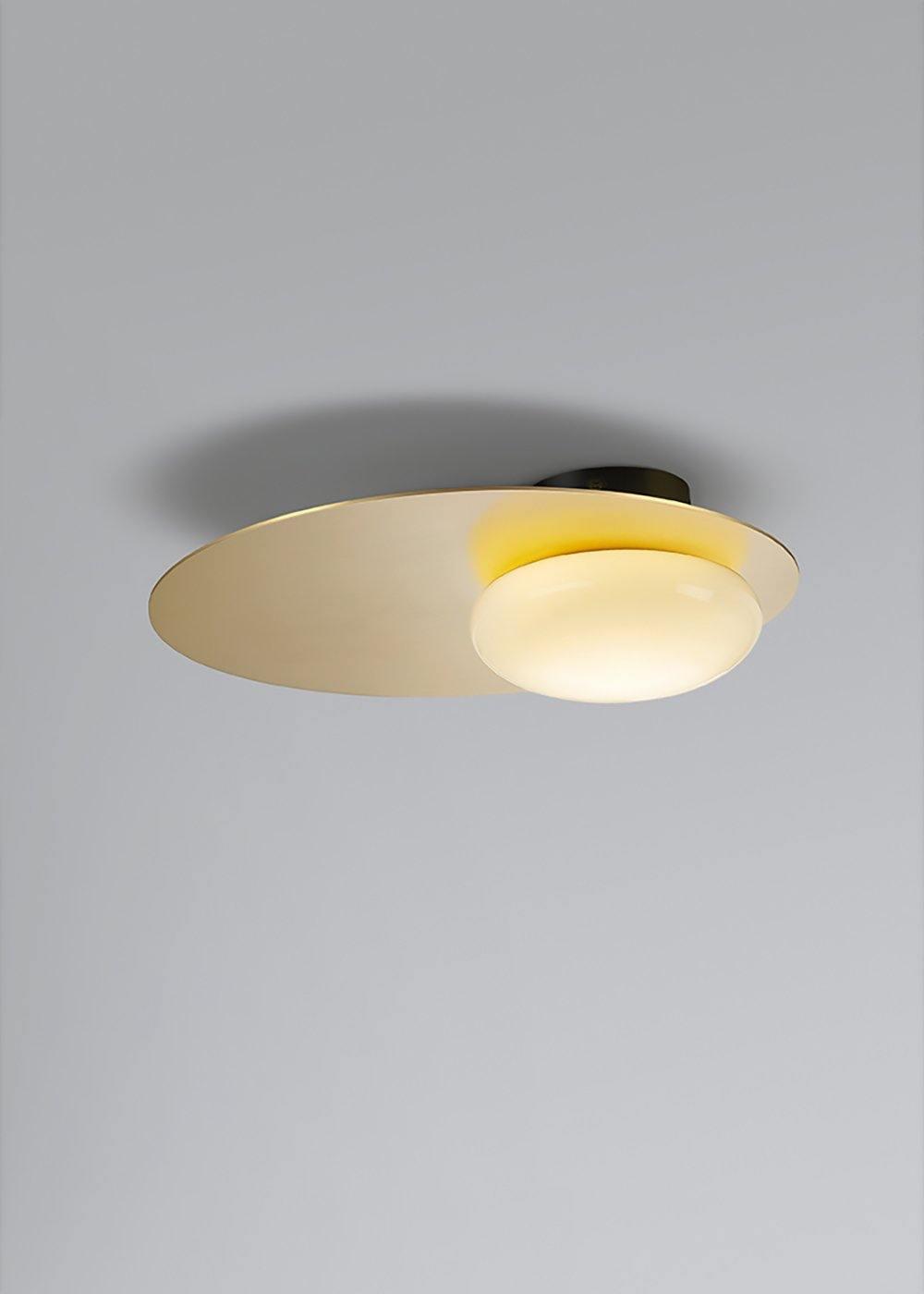Nodes Angled Alabaster Wall Sconce - Lumpaz