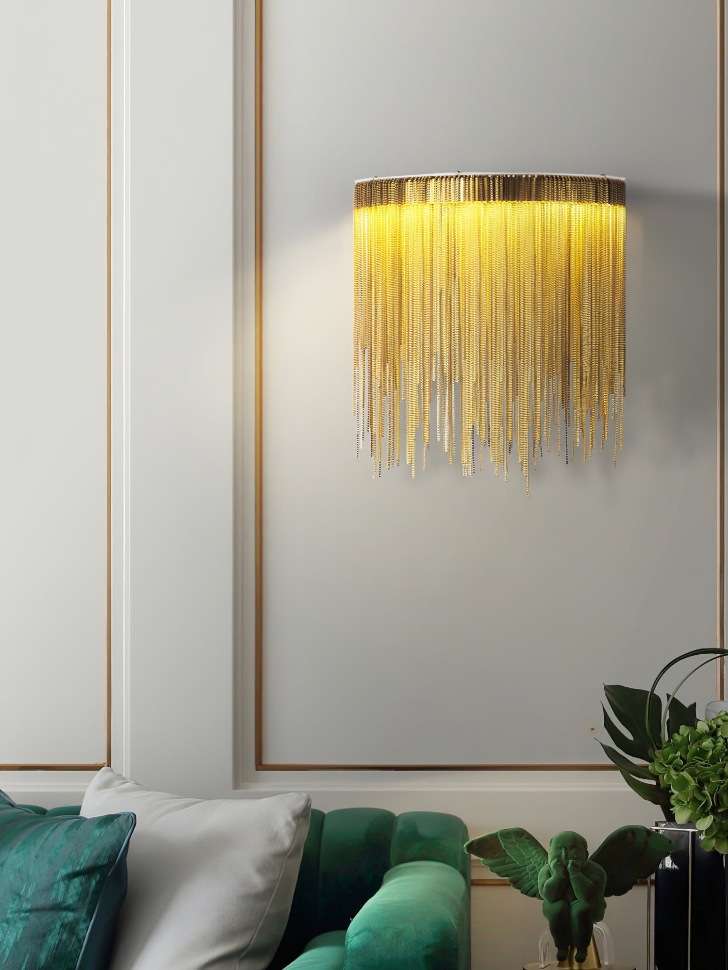 Cadena Tassel Wall Lamp - Lumpaz