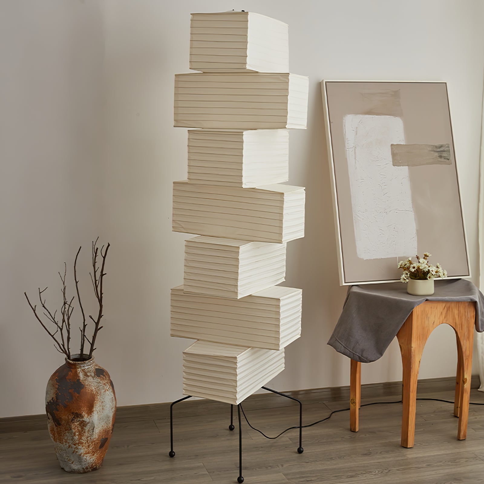 Lana Stacked Floor Lamp - Lumpaz