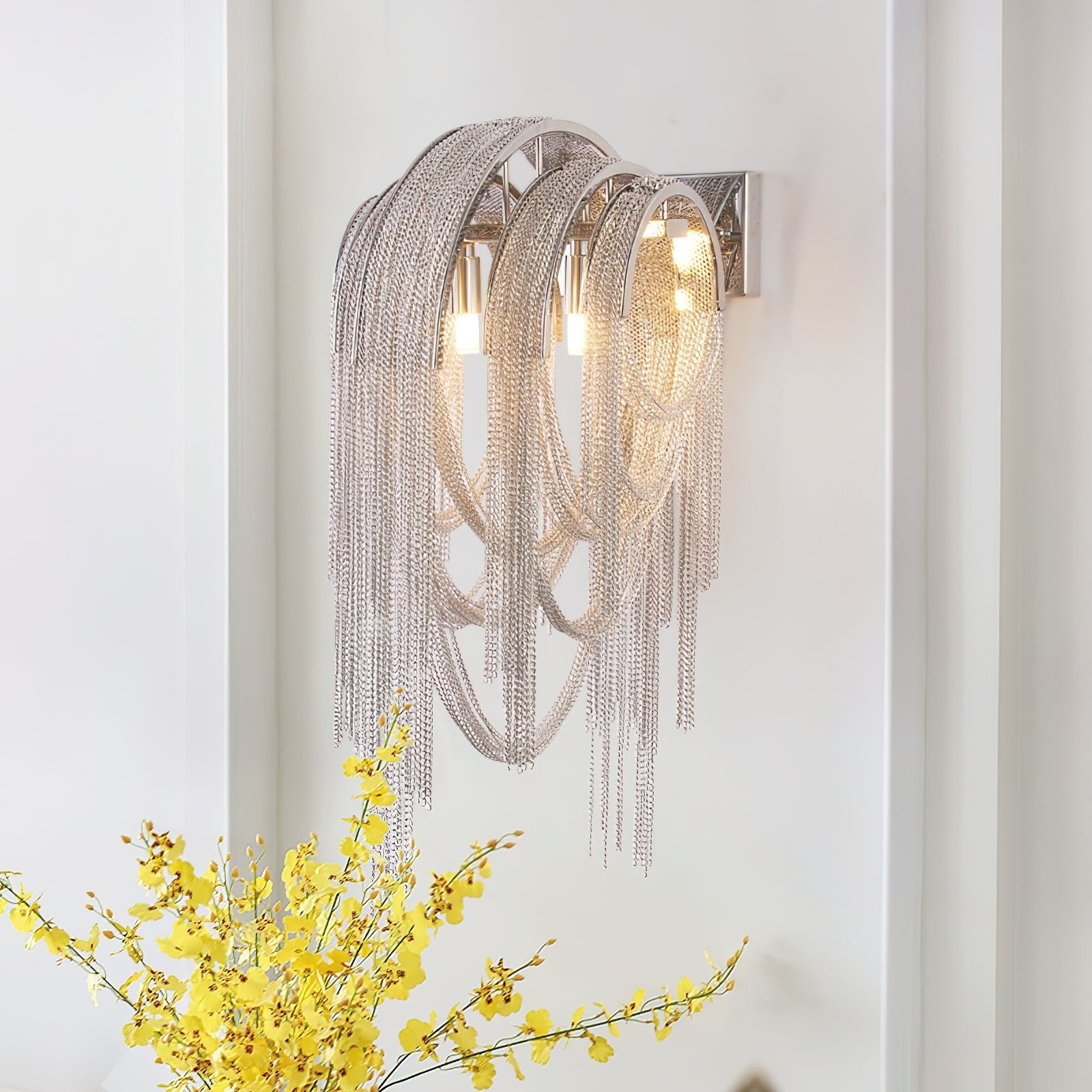 Chains Tassel Wall Lamp - Lumpaz