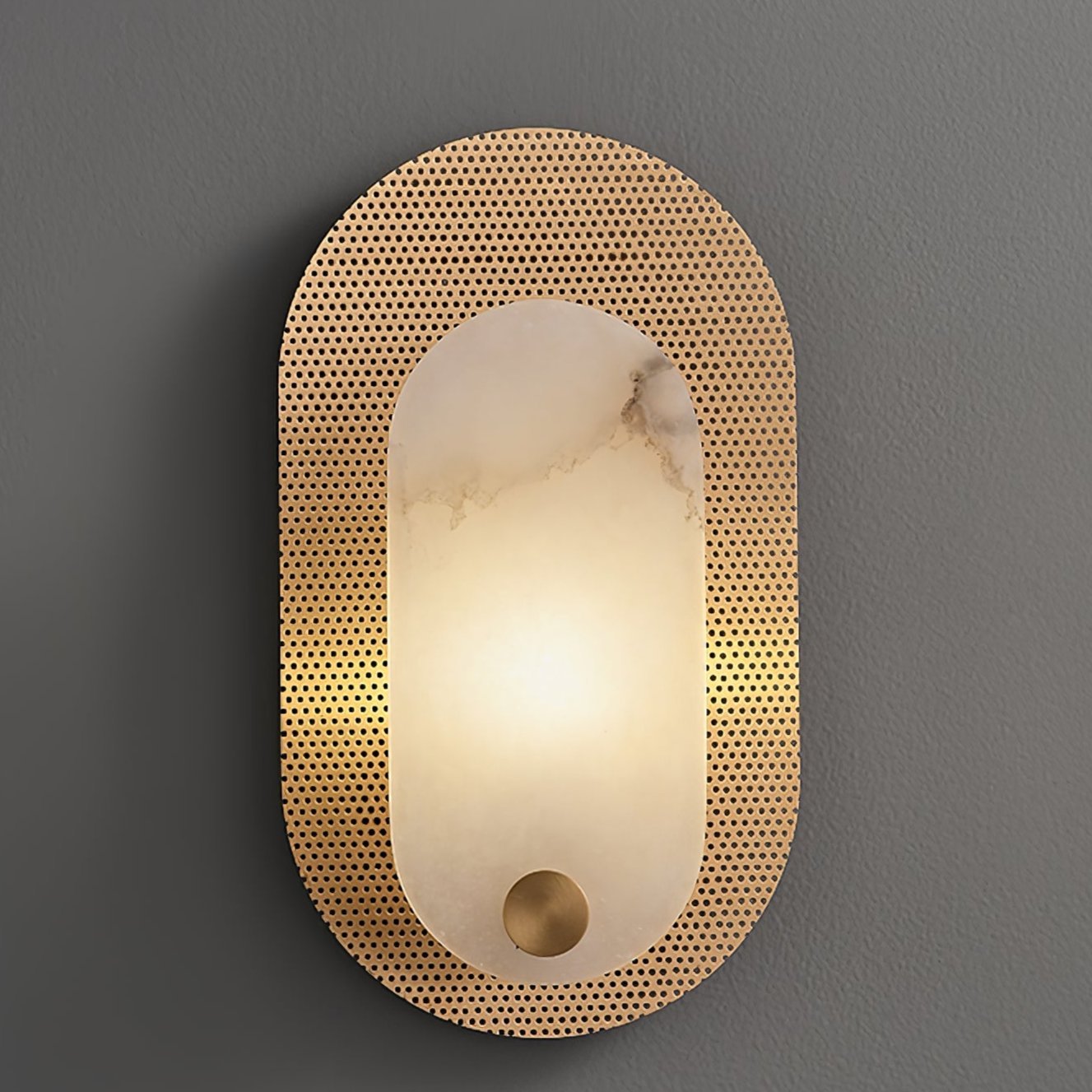 Harlan Alabaster Wall Light - Lumpaz