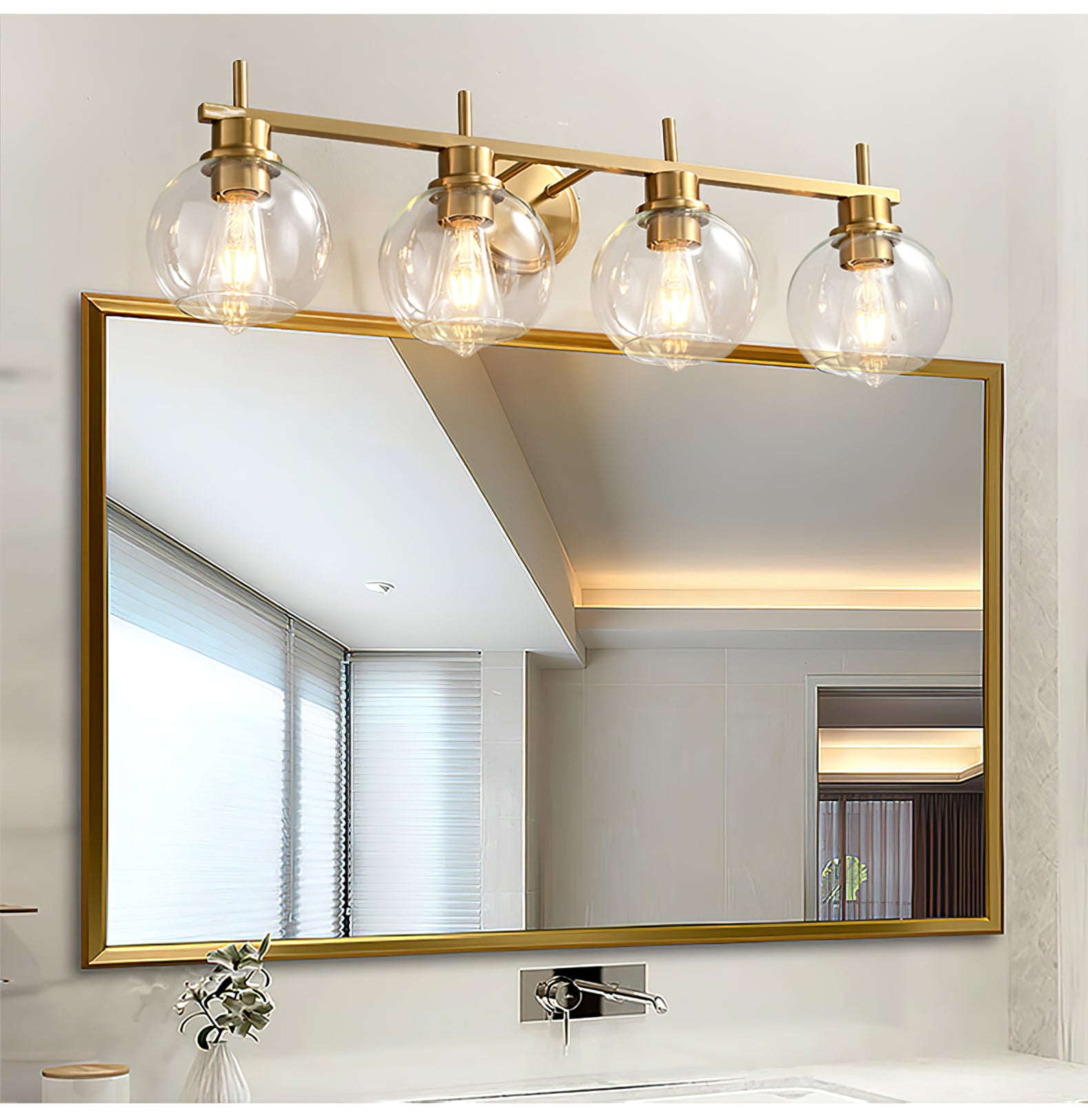 Paloma Bubble Vanity Wall Light - Lumpaz