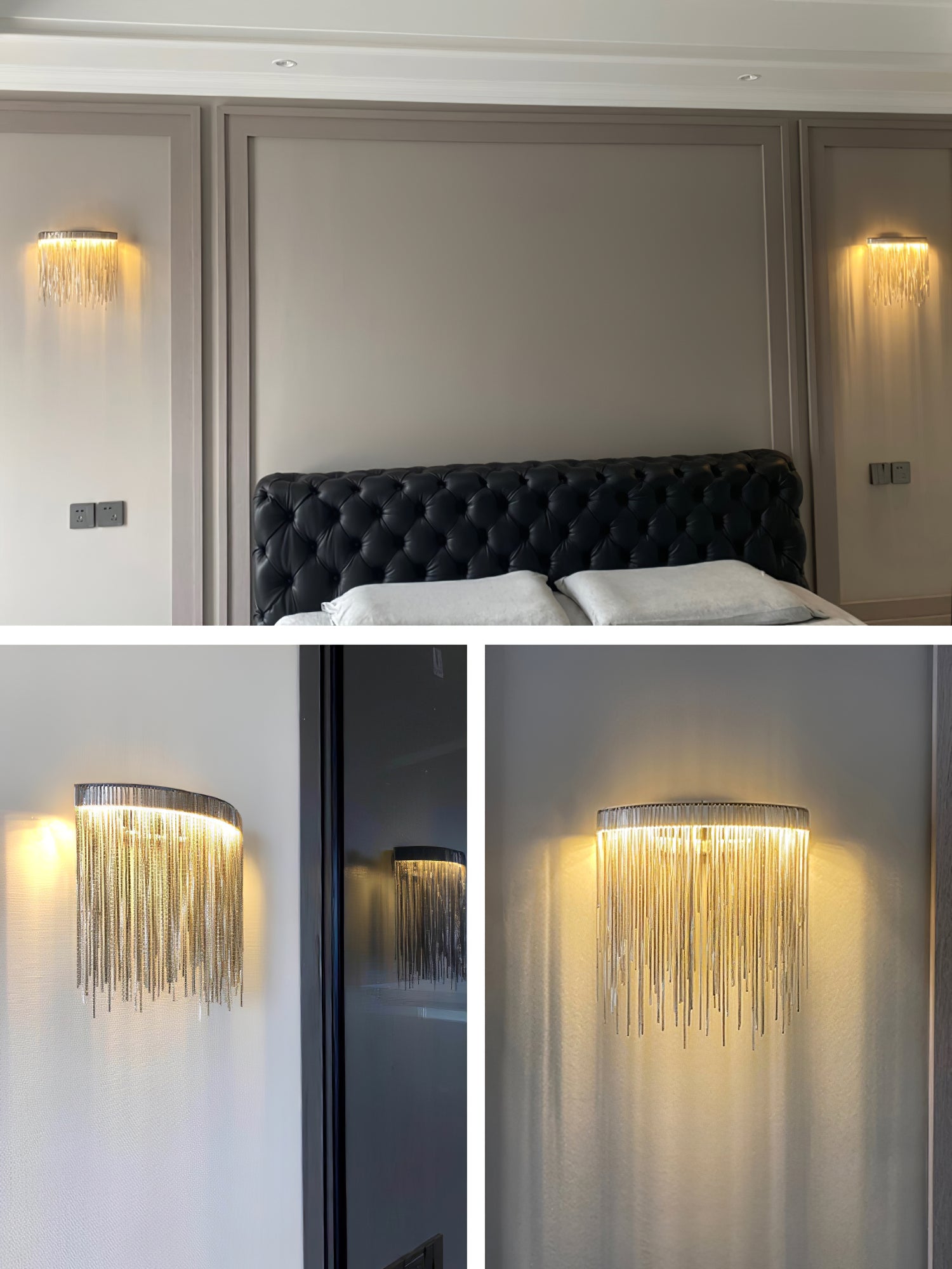 Cadena Tassel Wall Lamp - Lumpaz