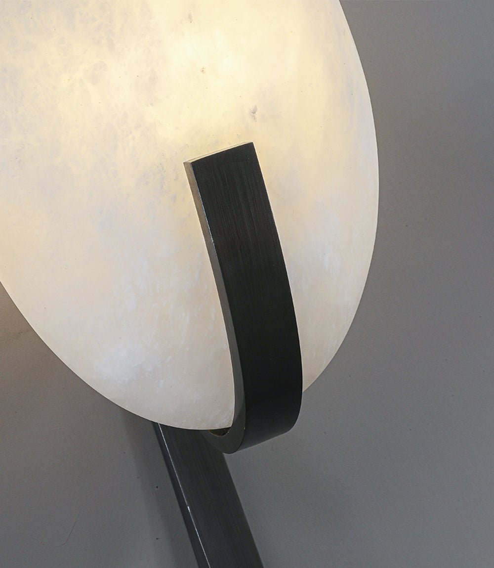 Alice Alabaster Plug-in Wall Lamp - Lumpaz