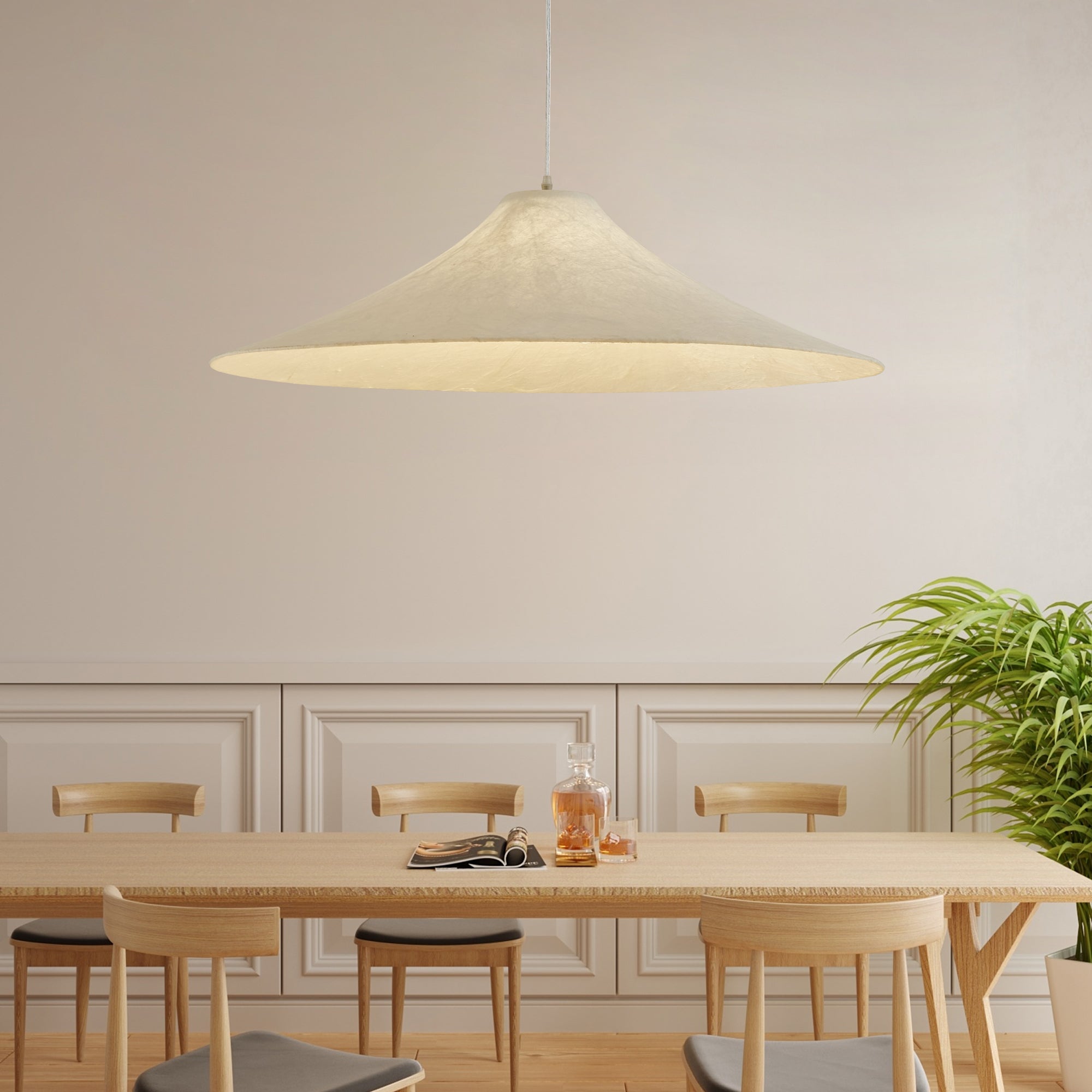Nora Flat Pendant Lamp - Lumpaz