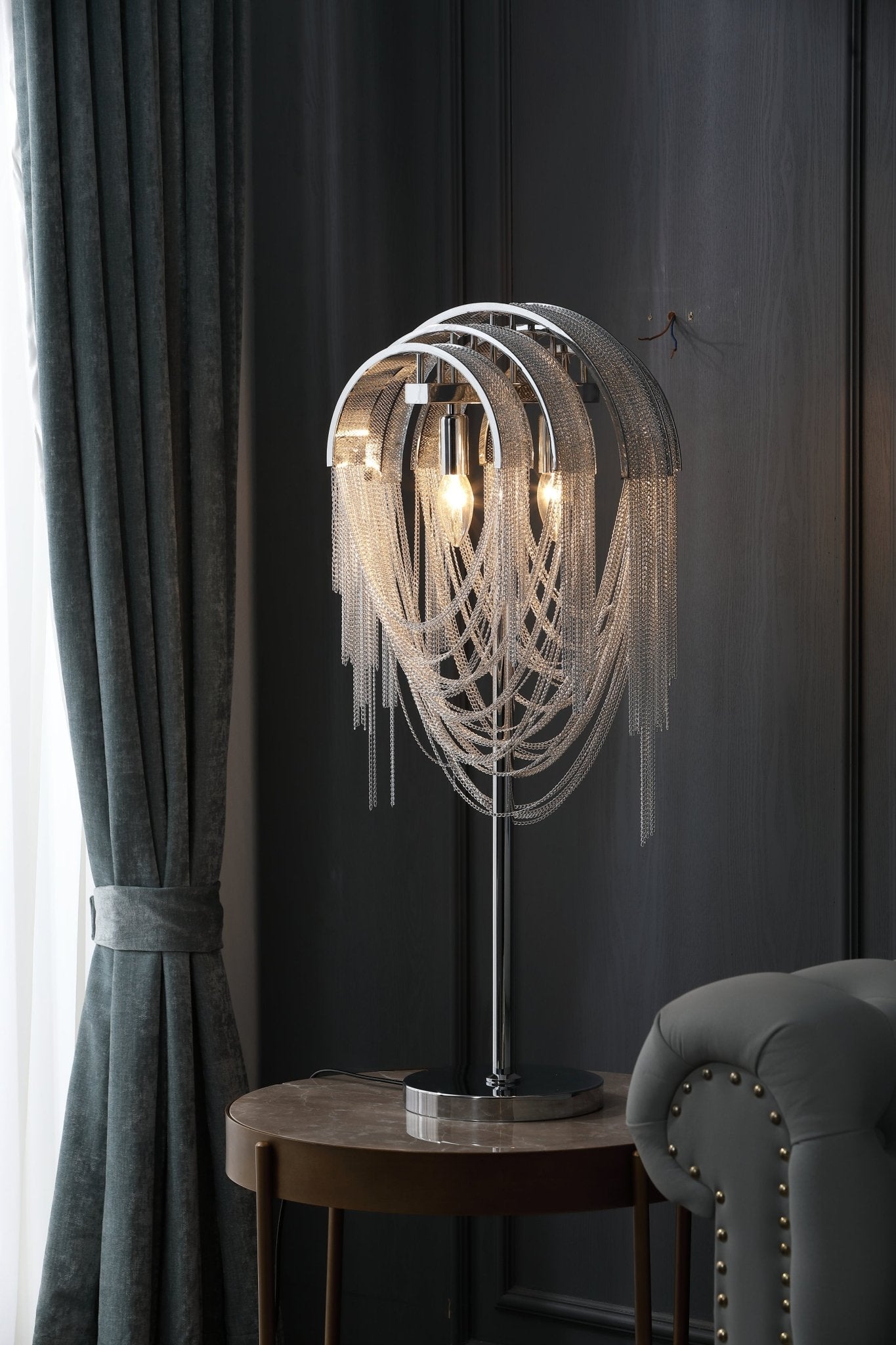 Chains Tassel Table Lamp - Lumpaz