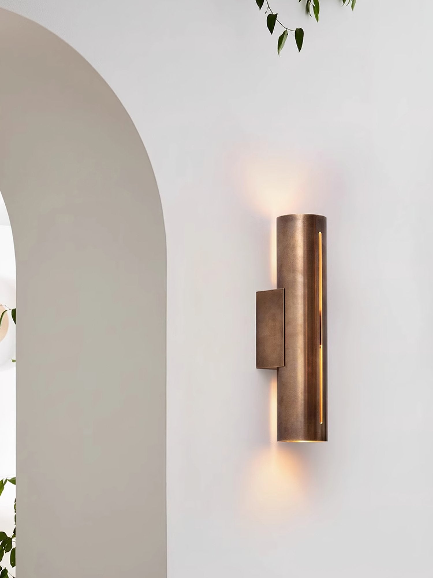 Aria Cylinder Wall Light - Lumpaz