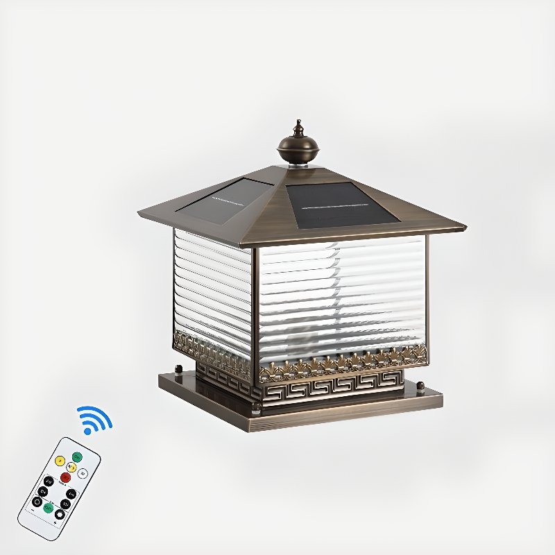 Liora Solar Pagoda Outdoor Light - Lumpaz