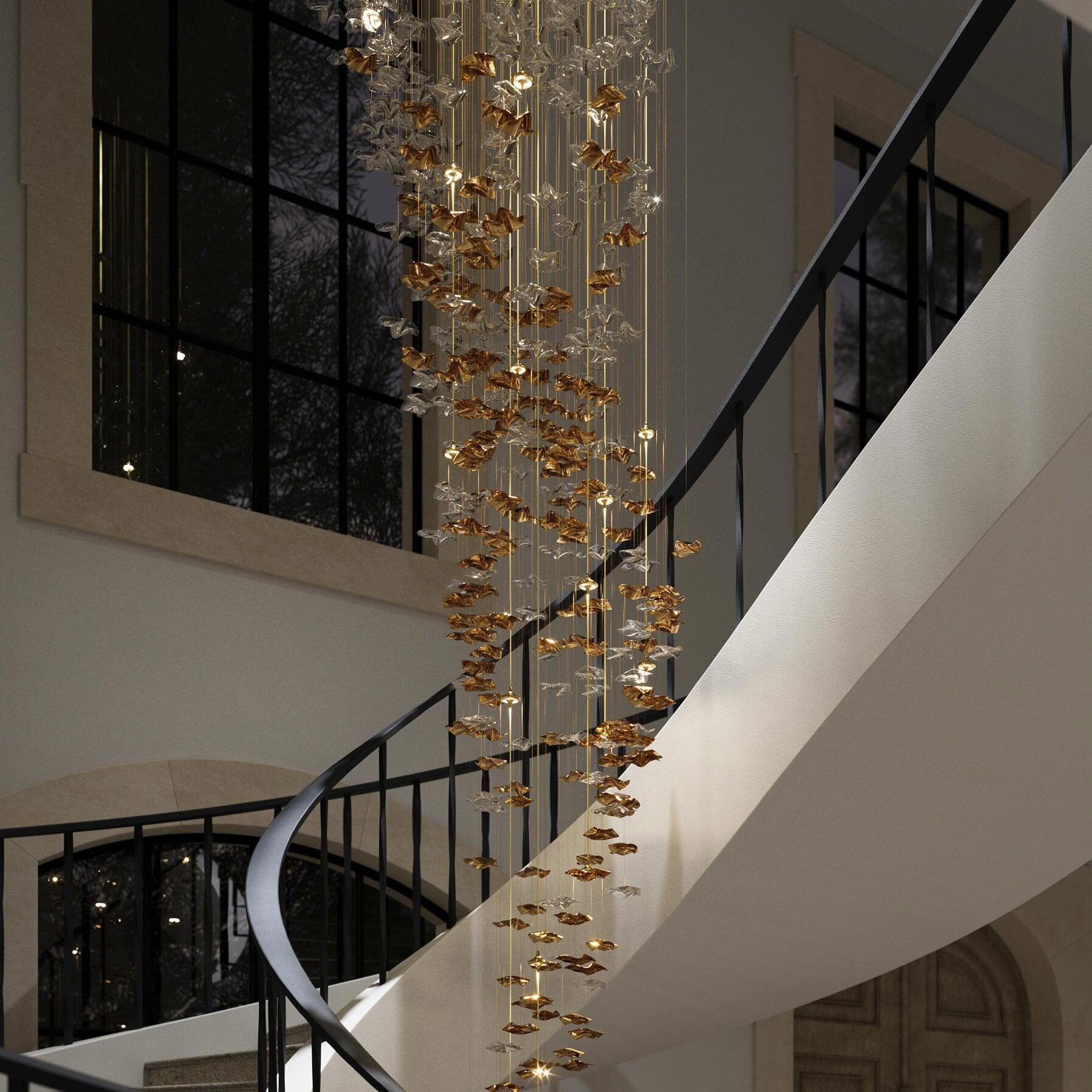 Tidal Stair Chandelier - Lumpaz