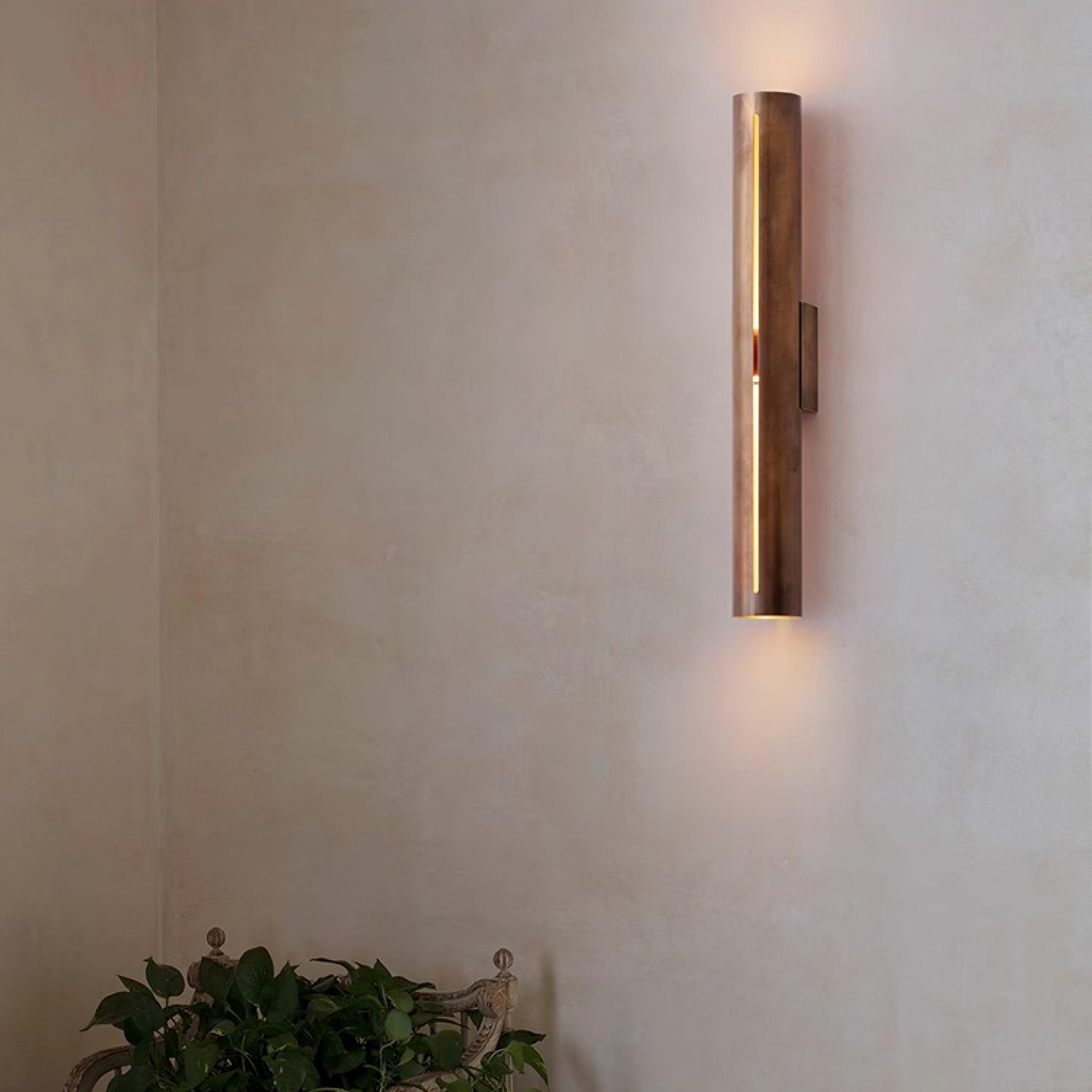 Aria Cylinder Wall Light - Lumpaz