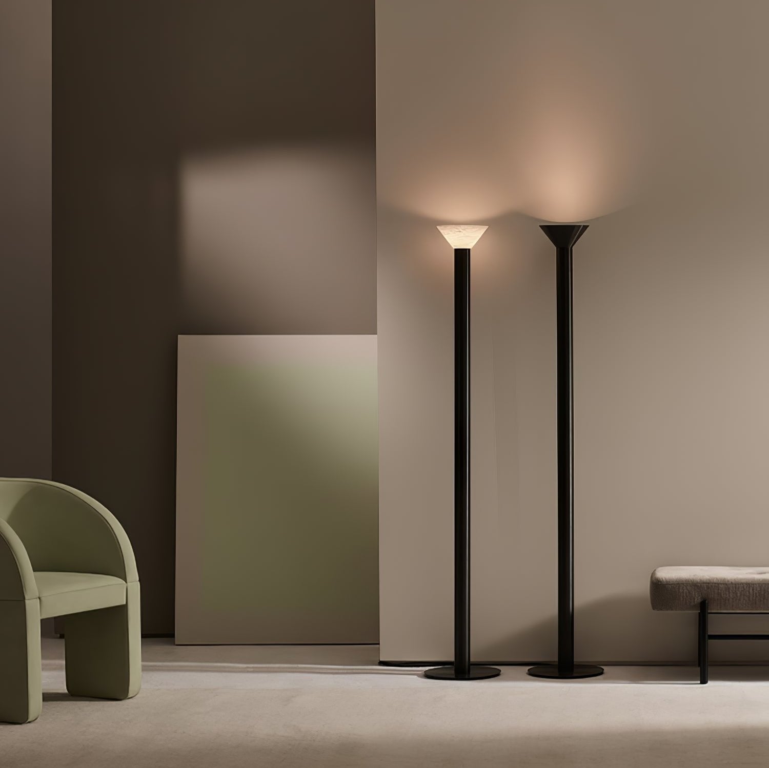 Elena Torchere Floor Lamp - Lumpaz