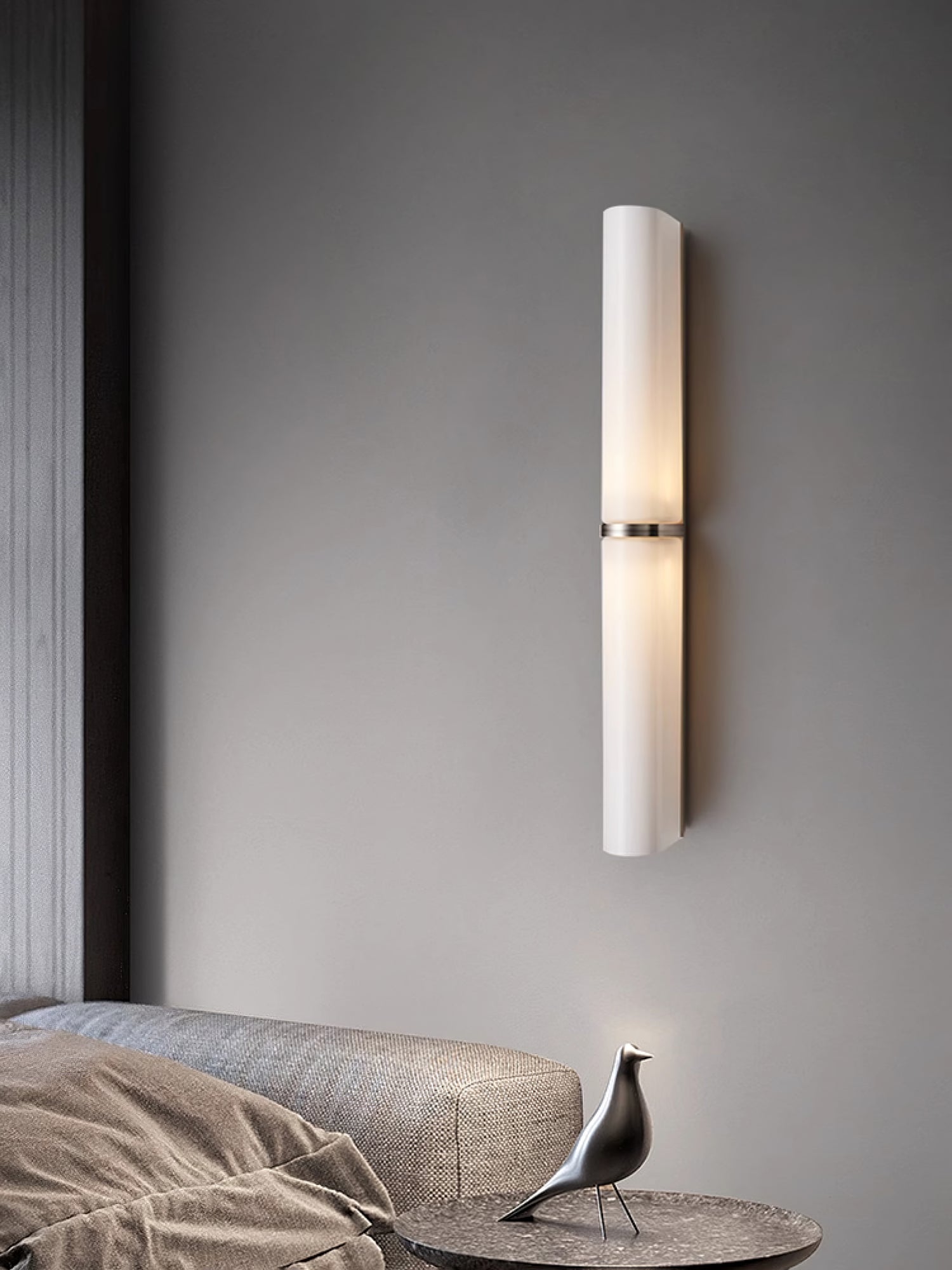Ivory Glow Wall Sconce - Lumpaz