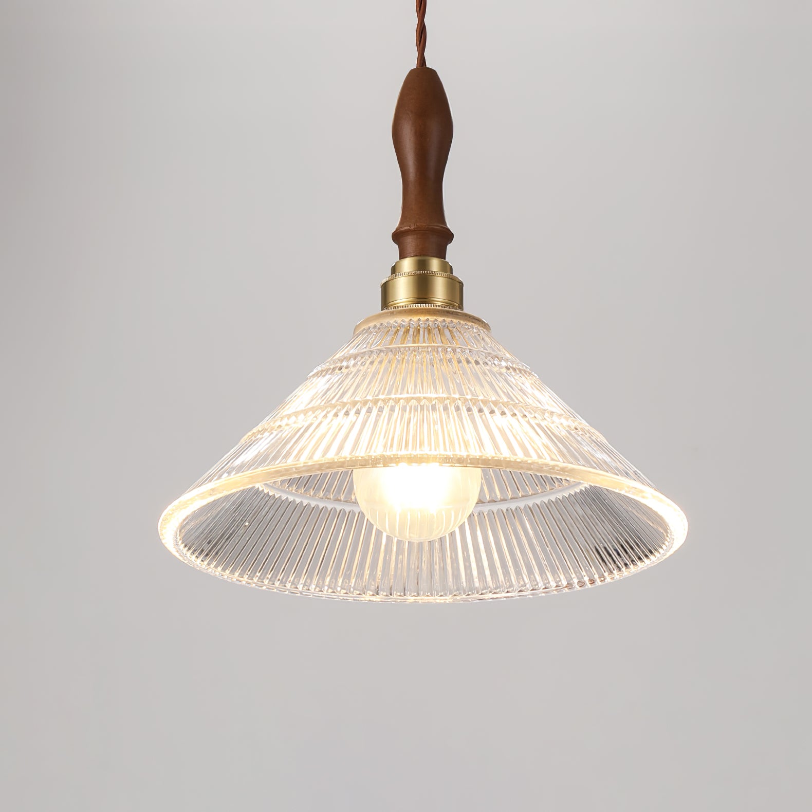 Vintage Ripple Pendant Lamp - Lumpaz
