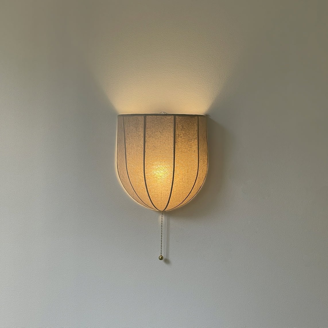 Sienna Linen Wall Sconce - Lumpaz