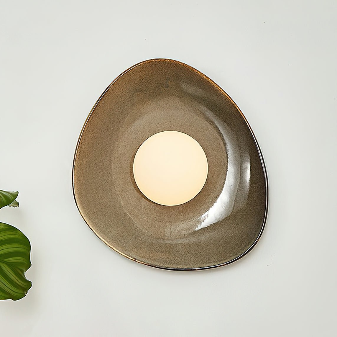 Pebble Disc Wall Light - Lumpaz