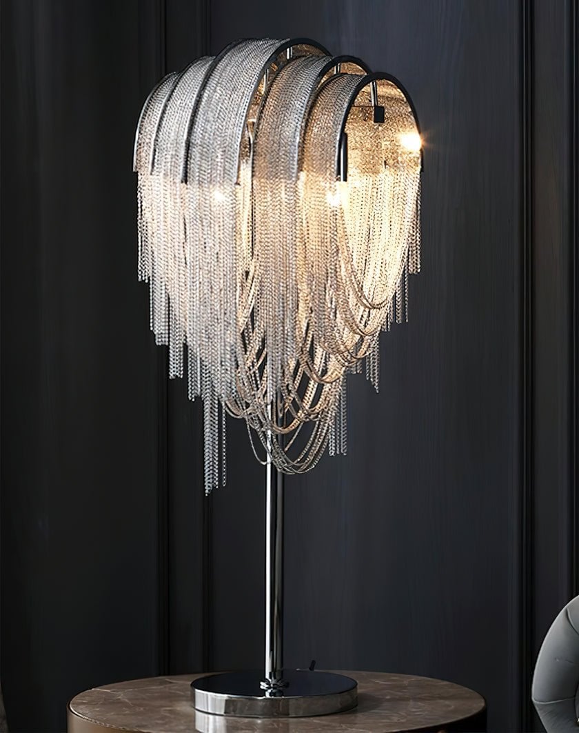 Chains Tassel Table Lamp - Lumpaz
