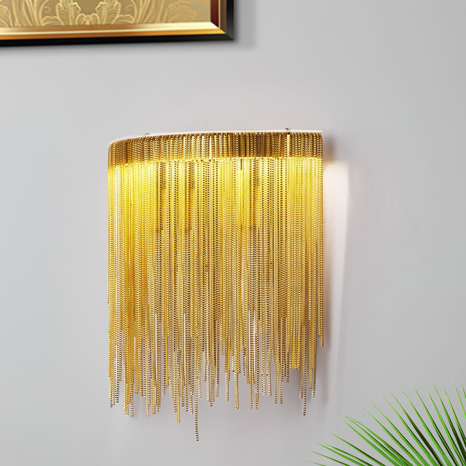 Cadena Tassel Wall Lamp - Lumpaz